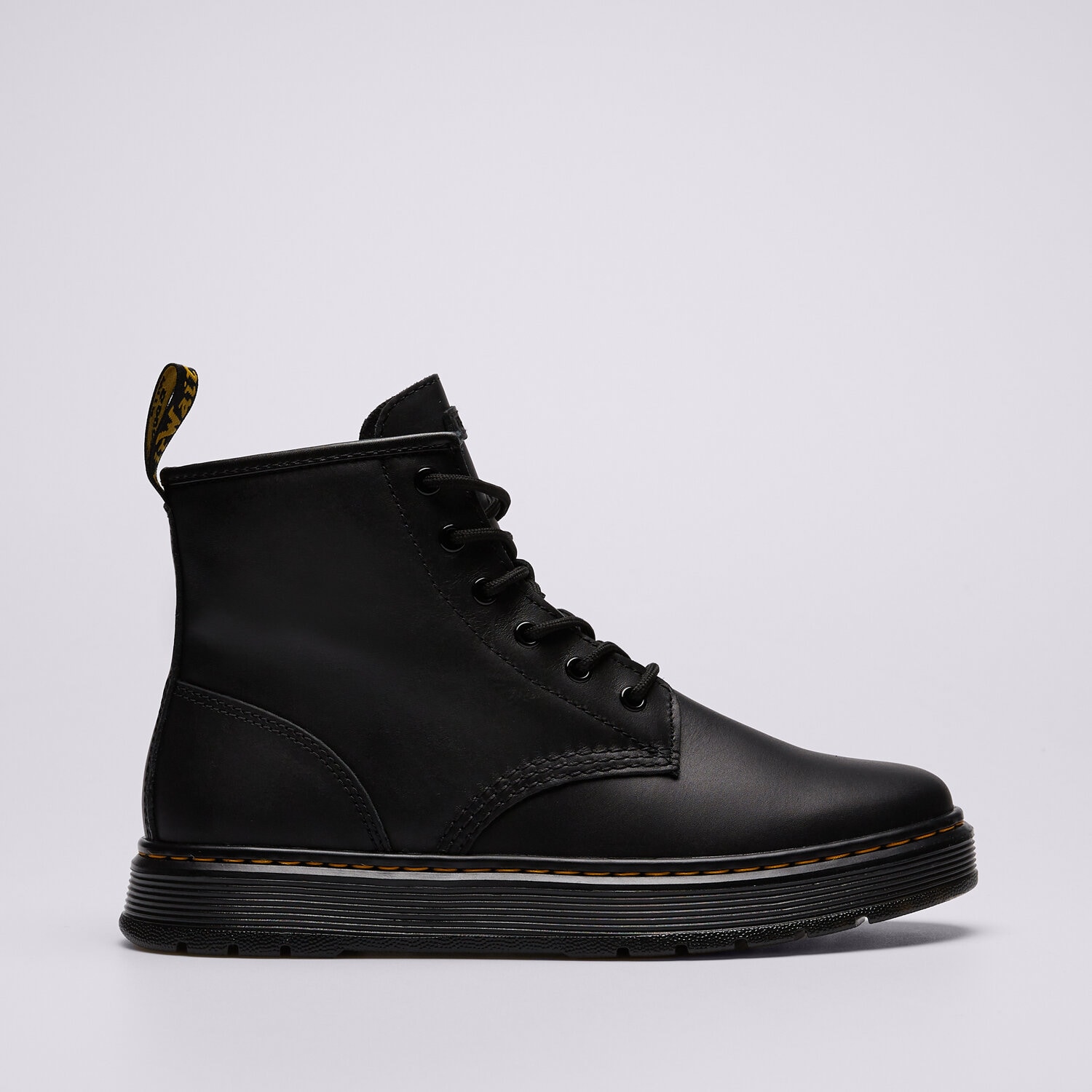 Herren Boots DR.MARTENS BROOKLINE CHUKKA 6 EYE BOOT 41550001 Schwarz