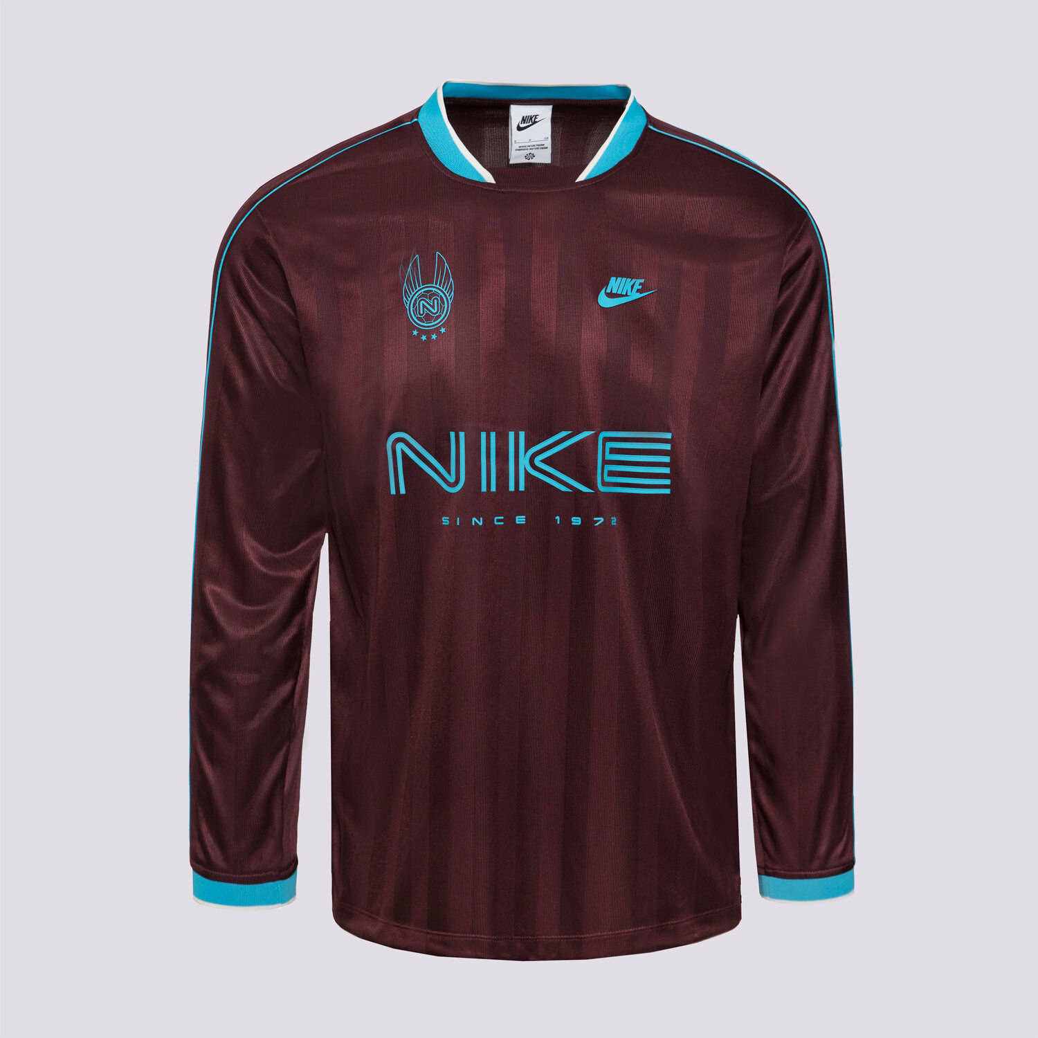 Damen T-Shirt NIKE T-SHIRT W NSW LS JERSEY IM7452-652 Dunkelrot