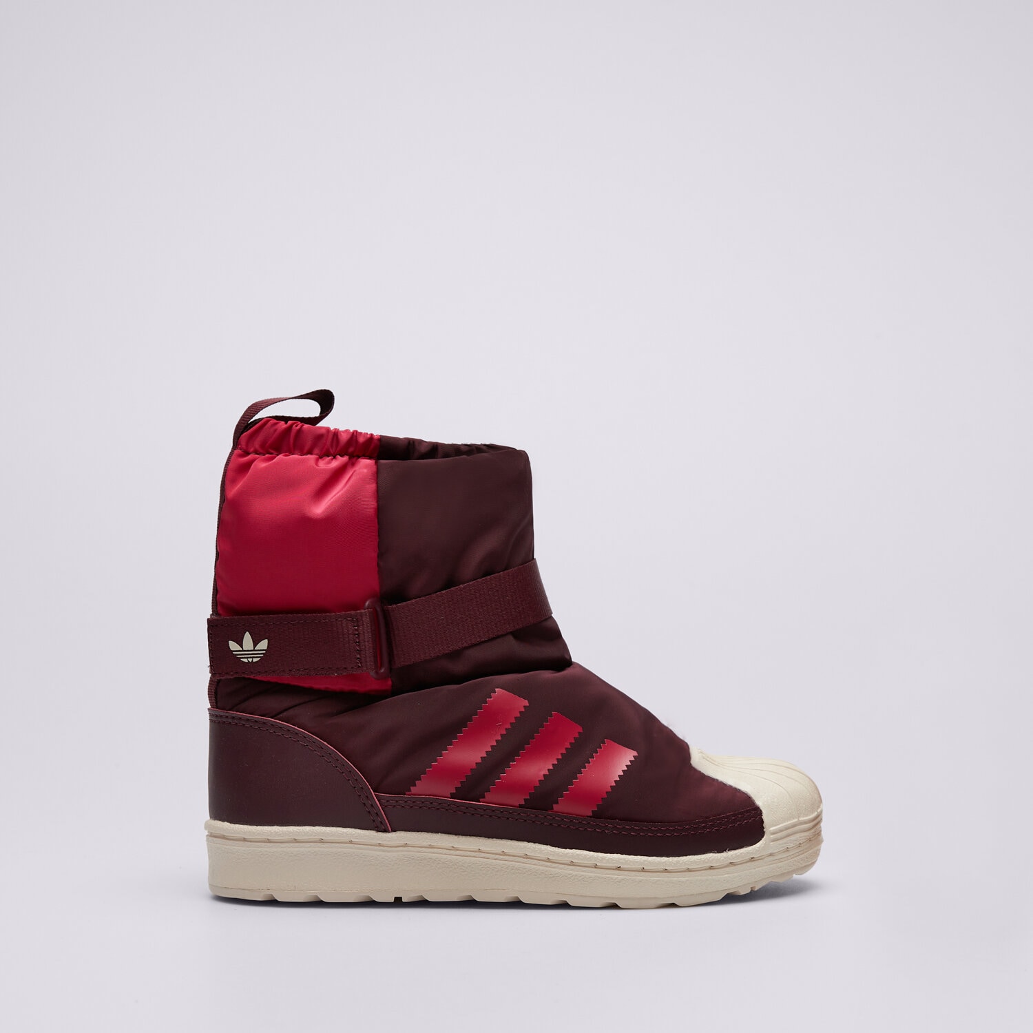 Kinder Outdoor Schuhe ADIDAS SUPERSTAR 360 WTR BOOT C JR5804 Dunkelrot