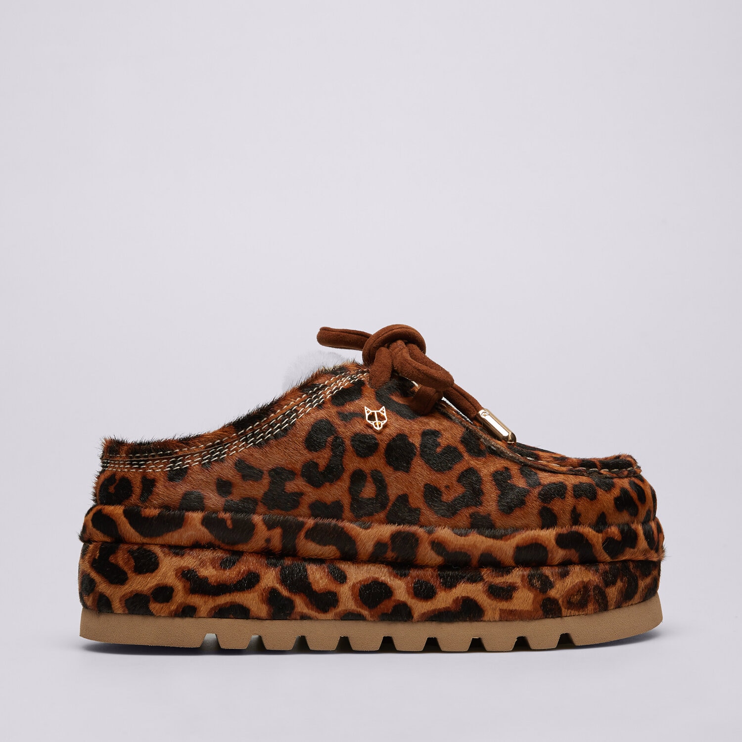 Damen Casual Schuhe NAKED WOLFE BLIZZARD NWBLIZZARDLEOPARD Braun