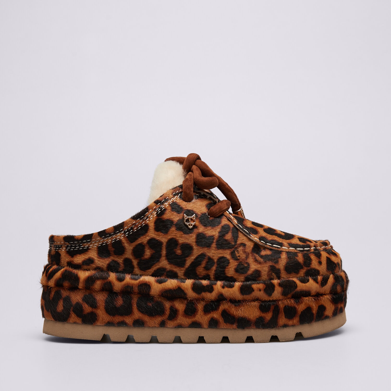 Damen Casual Schuhe NAKED WOLFE BLIZZARD NWBLIZZARDLEOPARD Braun