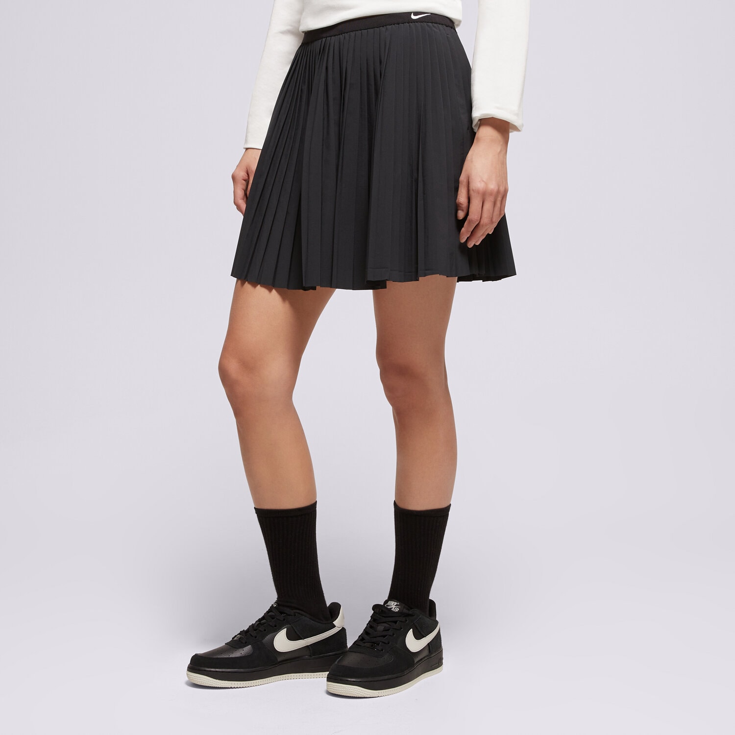 Damen Rock NIKE ROCK W NSW PLEATED SKIRT IM7463-010 Schwarz