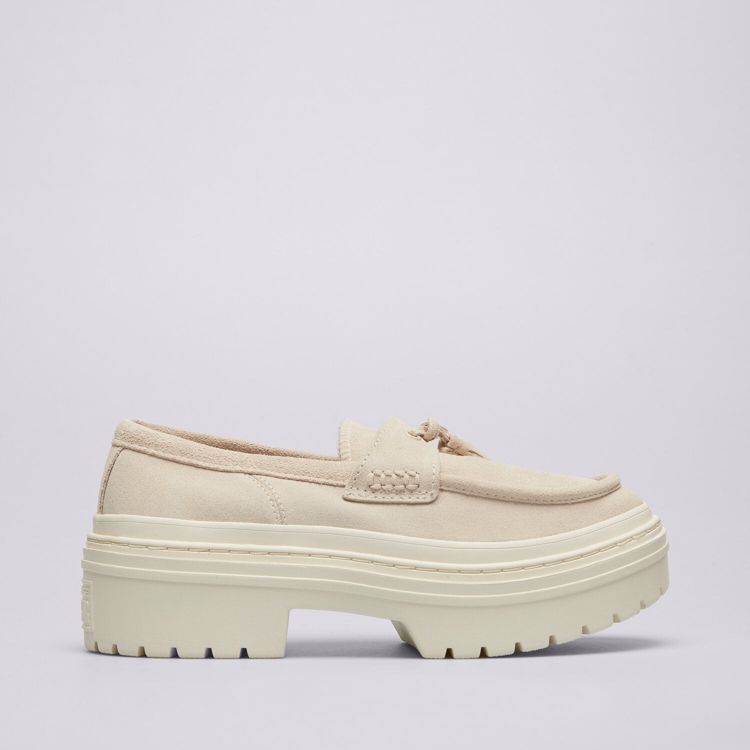 Damen Casual Schuhe CONVERSE CHUCK TAYLOR ALL STAR LUGGED HEEL LOAFER A15553C creme