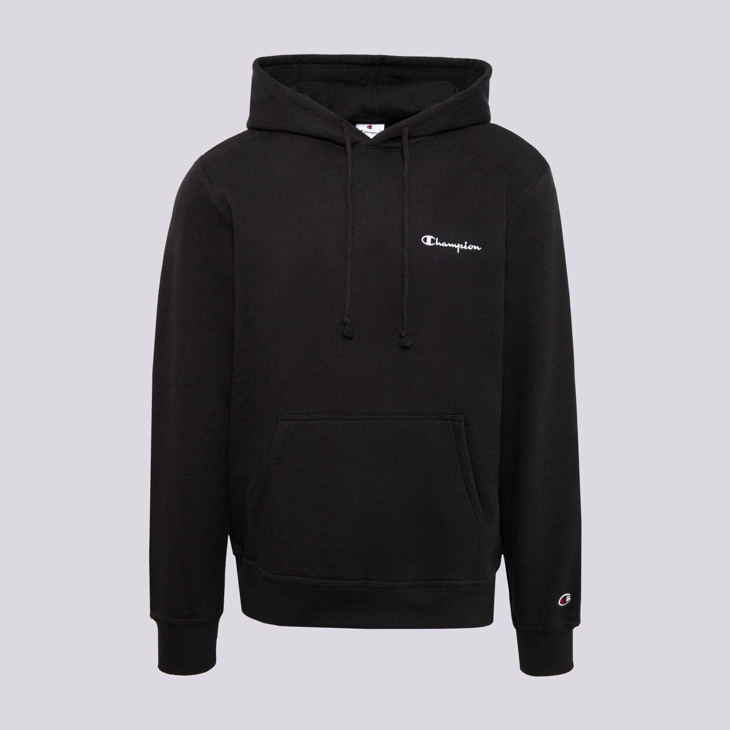 Herren CHAMPION HOODIE HOODED SWEATSHIRT 221790KK001 Schwarz