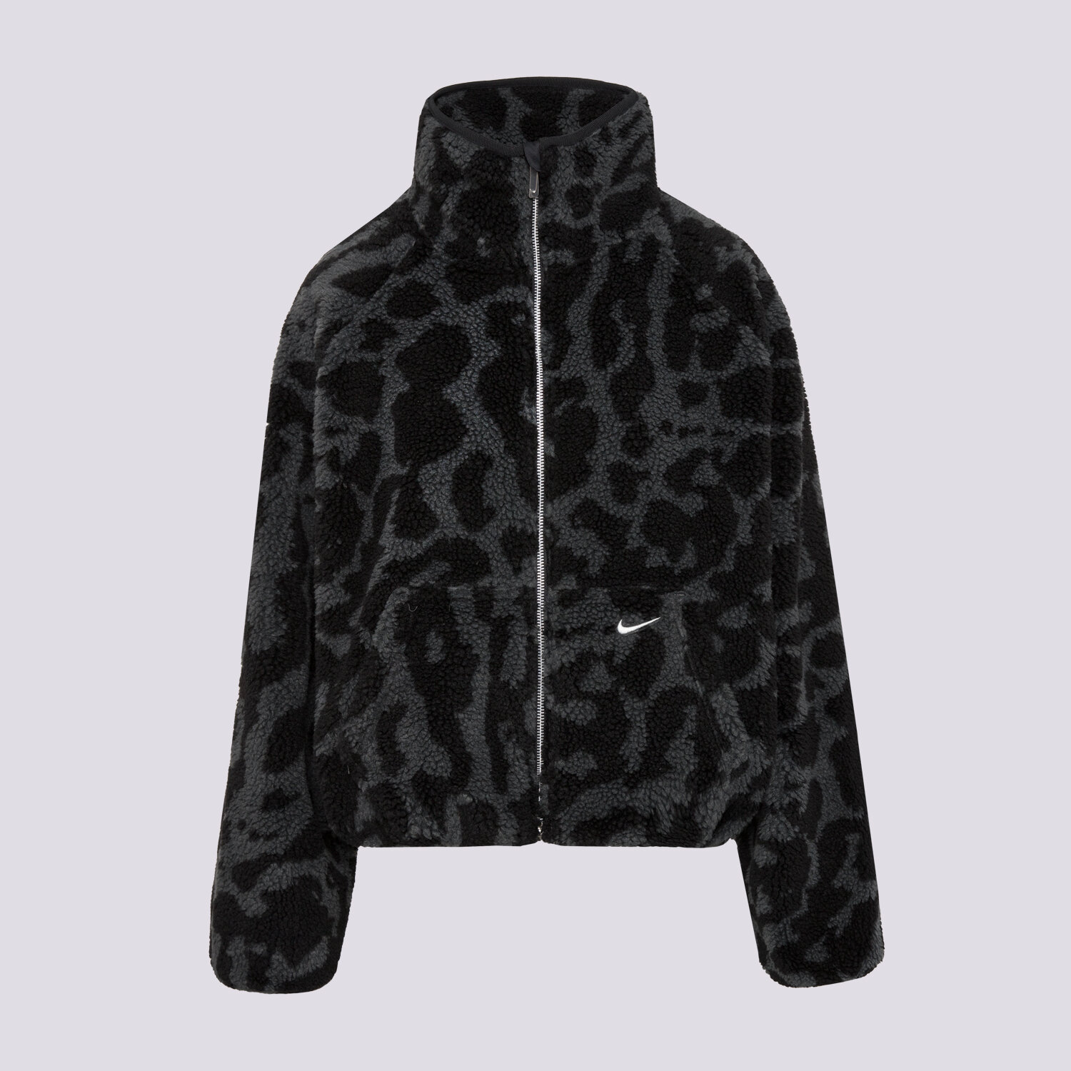 Damen Winterjacke NIKE JACKE W NSW STREET SHERPA JKT HV2070-010 Schwarz