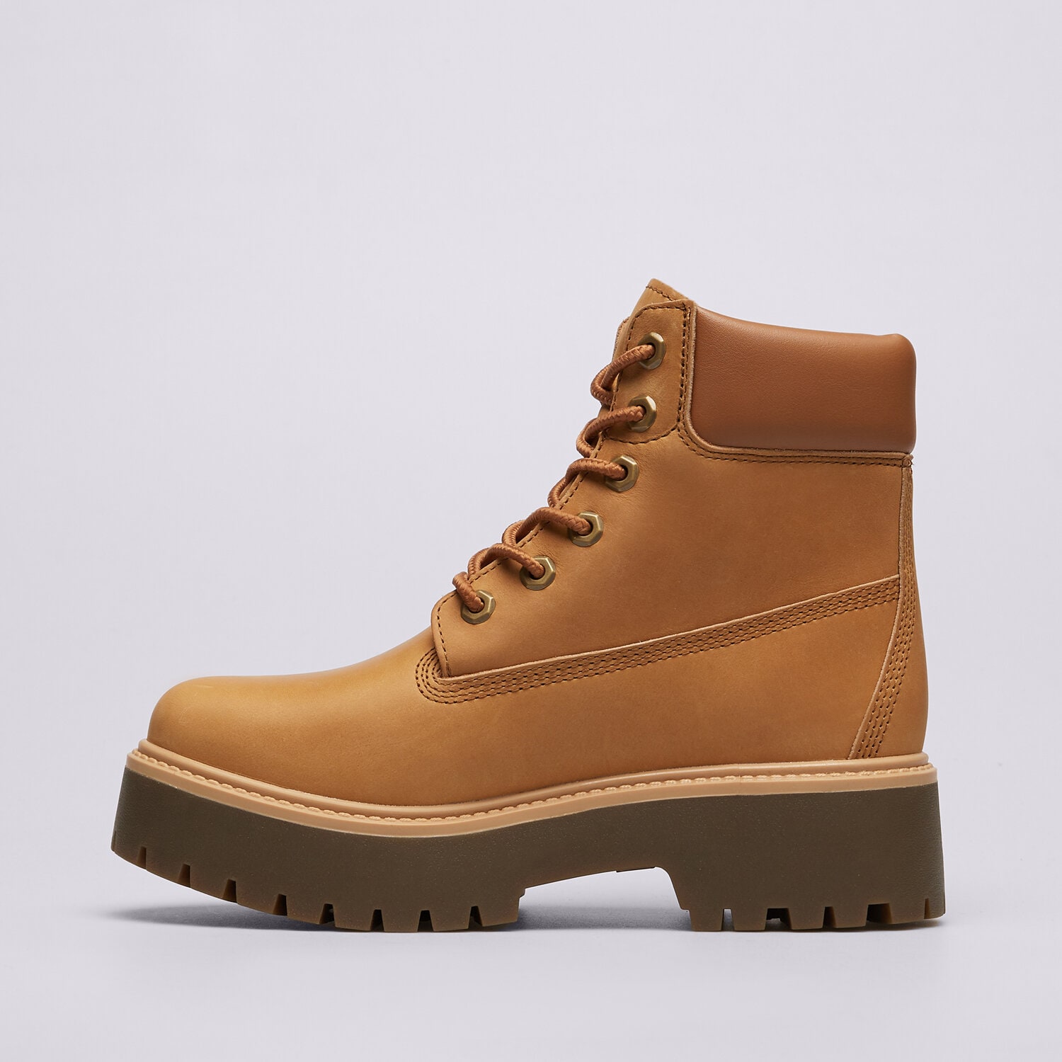 Timberland Botines De Piel 6-Inch Impermeables Stone Street Marrón — photo 4
