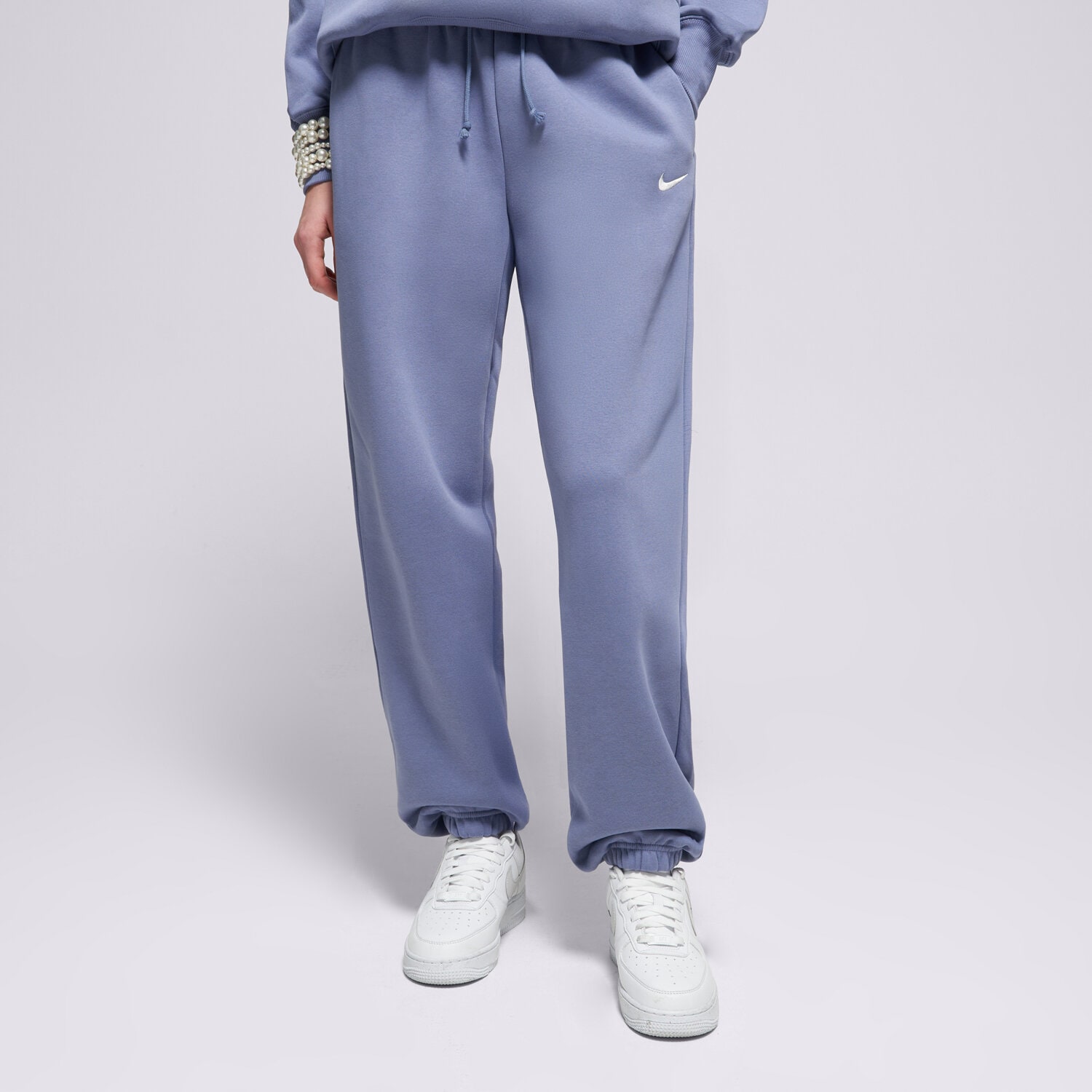 Damen Hosen NIKE HOSE W NSW PHNX FLC HR OS PANT 2 FZ5996-499 Blau