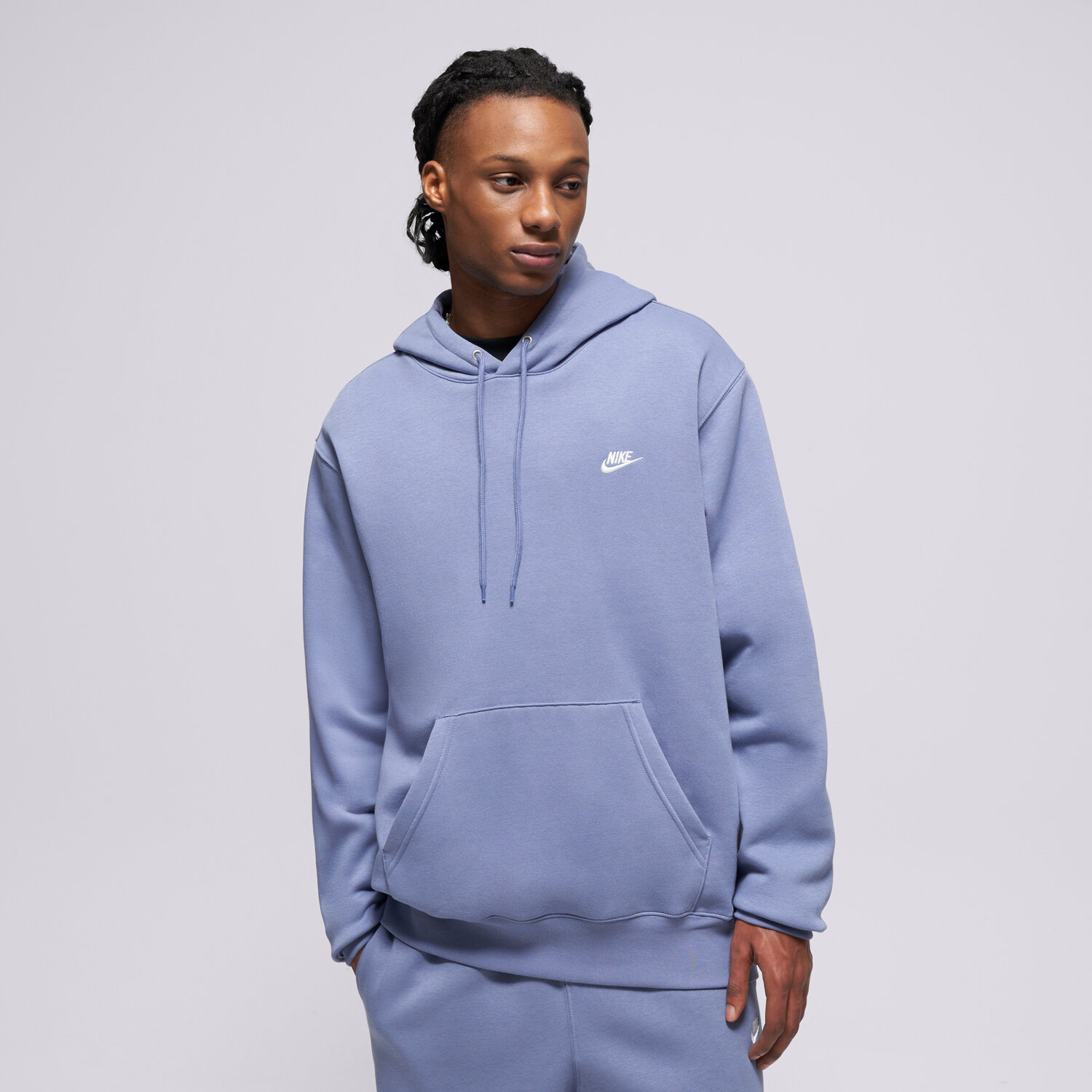 Herren NIKE HOODIE M NK CLUB BB PO HOODIE FN3859-499 Blau