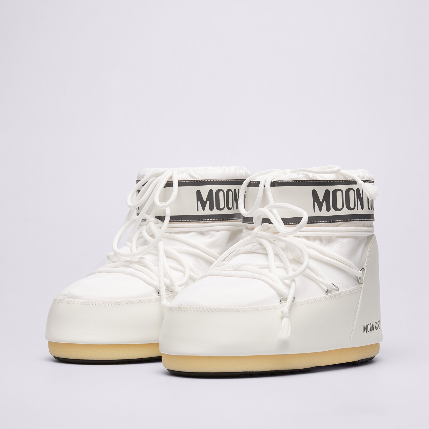 Moon Boot Icon Short Snow Boots Unisex White — photo 6