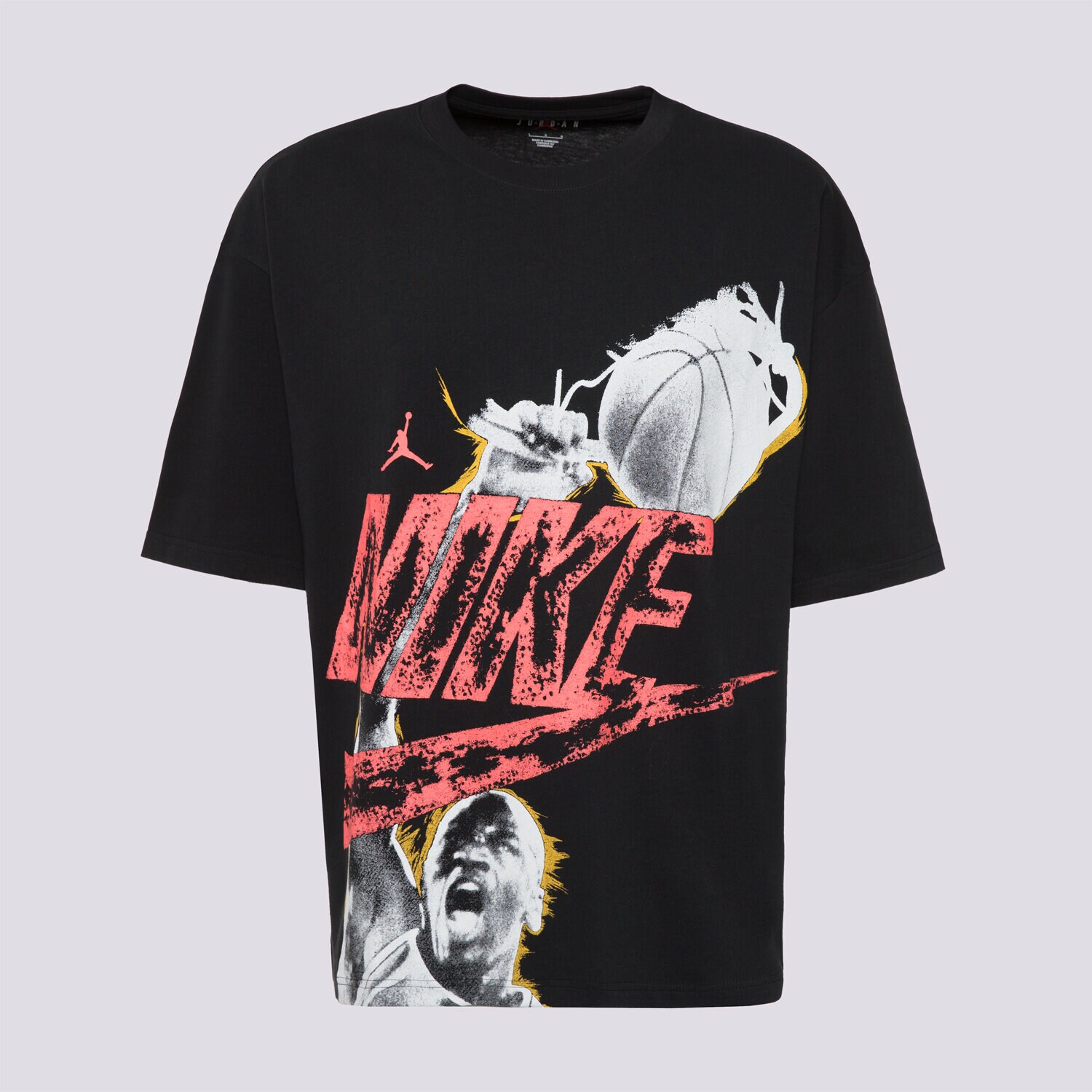 Herren T-Shirt JORDAN T-SHIRT M J REISSUE OVSZ SS CREW HQ9093-010 Schwarz