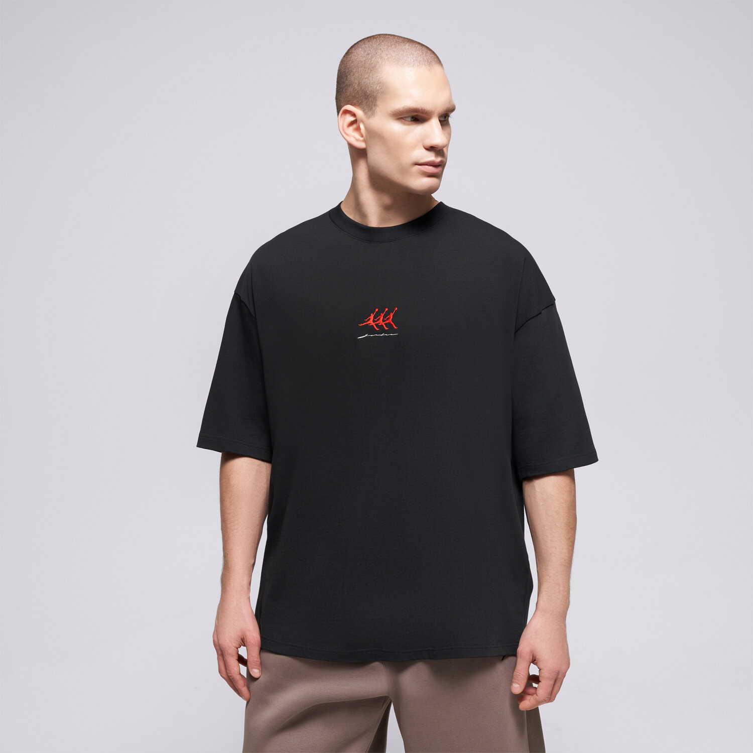 Herren T-Shirt JORDAN T-SHIRT JORDAN FLIGHT IF3133-010 Schwarz