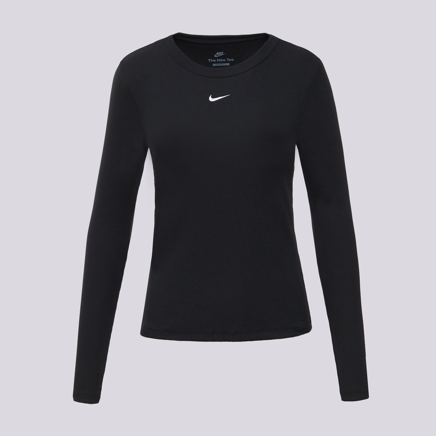 Damen T-Shirt NIKE T-SHIRT LS TEE RIB TIGHT W NSW IH7691-010 Schwarz