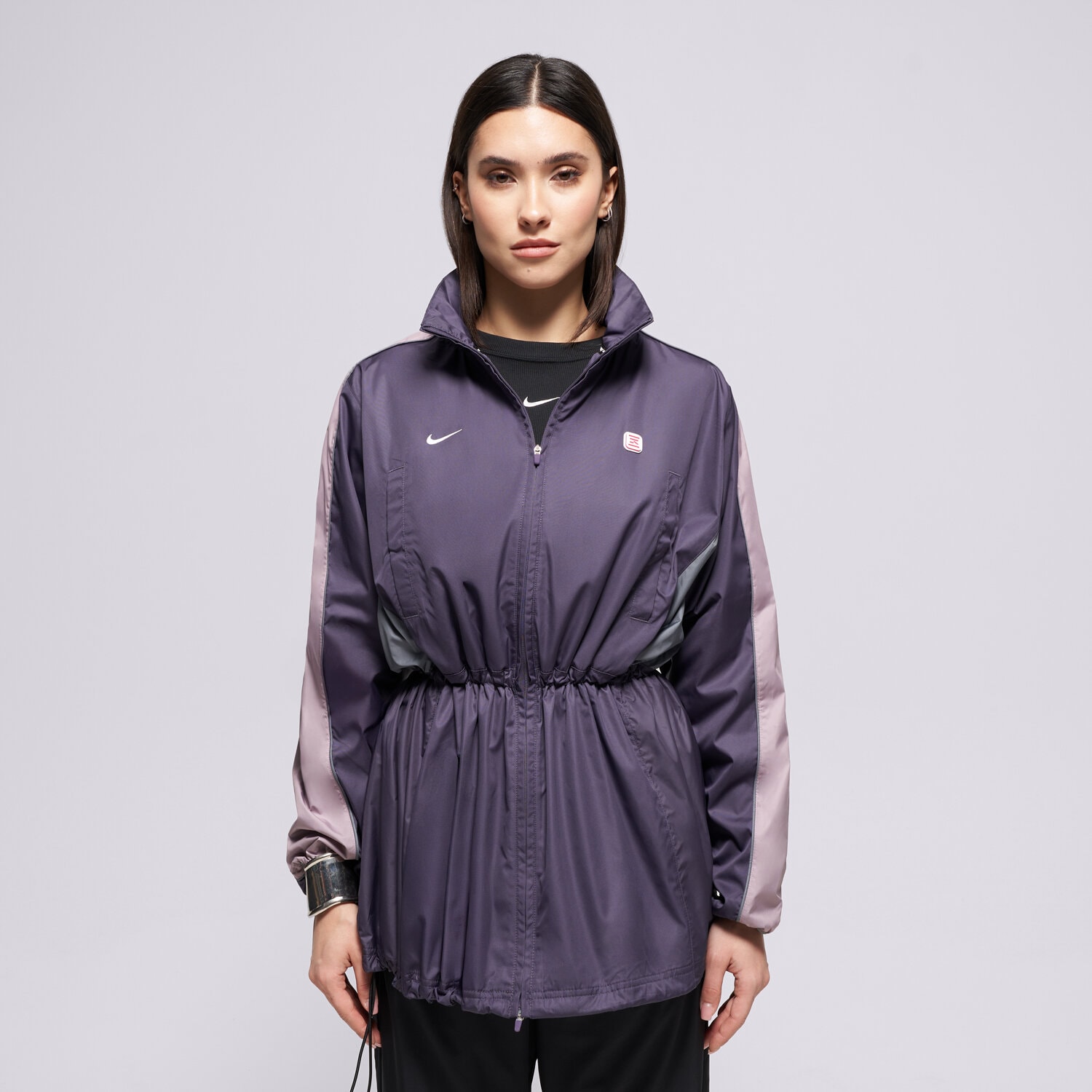 Damen Übergangsjacke NIKE JACKE JKT WVN SHOX W NSW IH0259-573 Dunkelblau