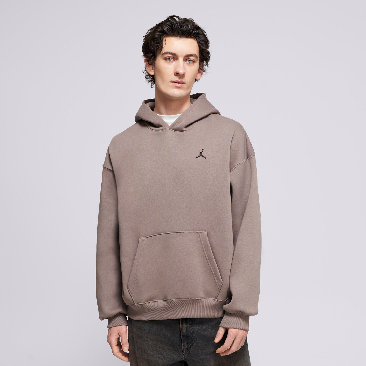 Herren JORDAN HOODIE JORDAN BROOKLYN FLEECE IB7235-040 Braun