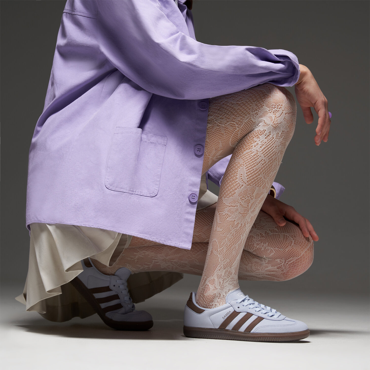 adidas Samba OG Crystal Sky Earth Strata (Women's) — foto 3