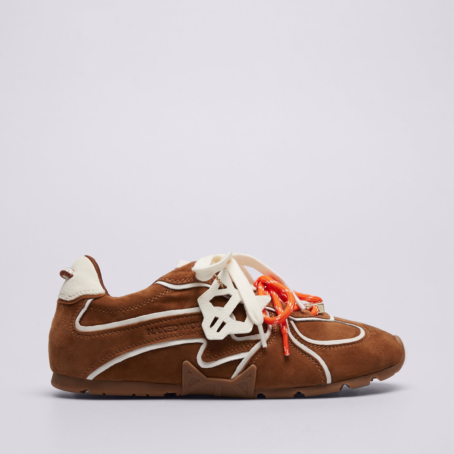 Damen Sneaker NAKED WOLFE ADORED NWAdoredTanwhSuede Braun