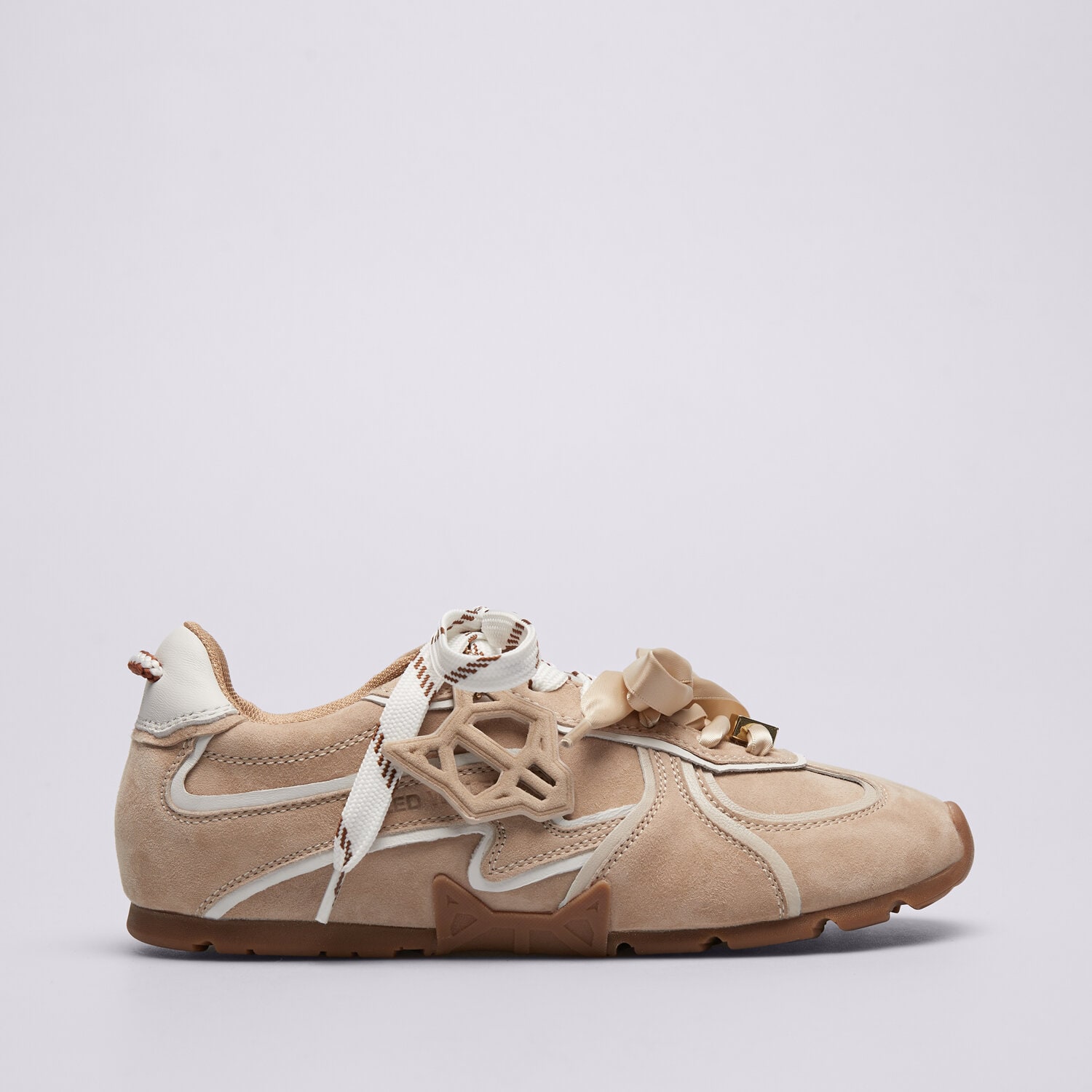 Damen Sneaker NAKED WOLFE ADORED NWAdoredOffWhSuede Beige