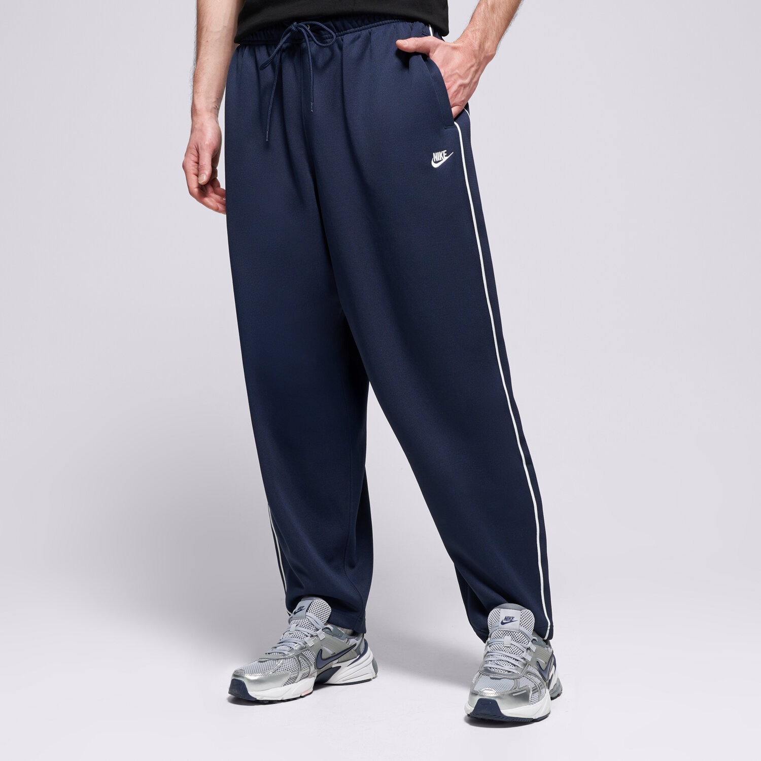 Herren Hosen NIKE HOSE M NK CLUB KNIT OS TRACK PANT HV1415-451 Dunkelblau