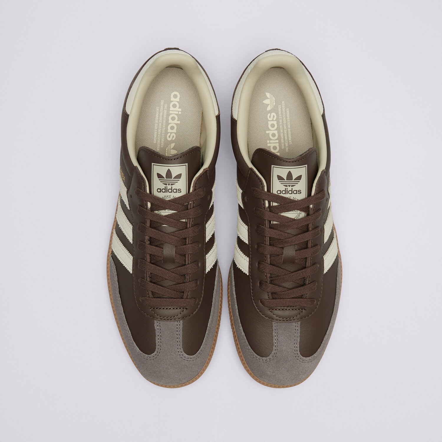adidas Samba OG Brown Putty Grey — foto 5