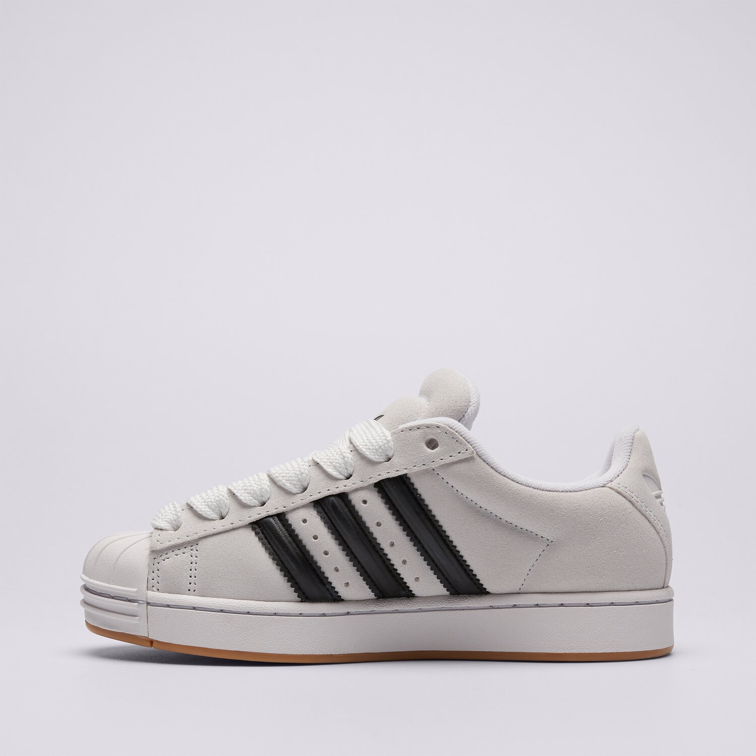adidas SUPERSTAR UNISEX - Skate shoes - crystal white/core black — photo 4