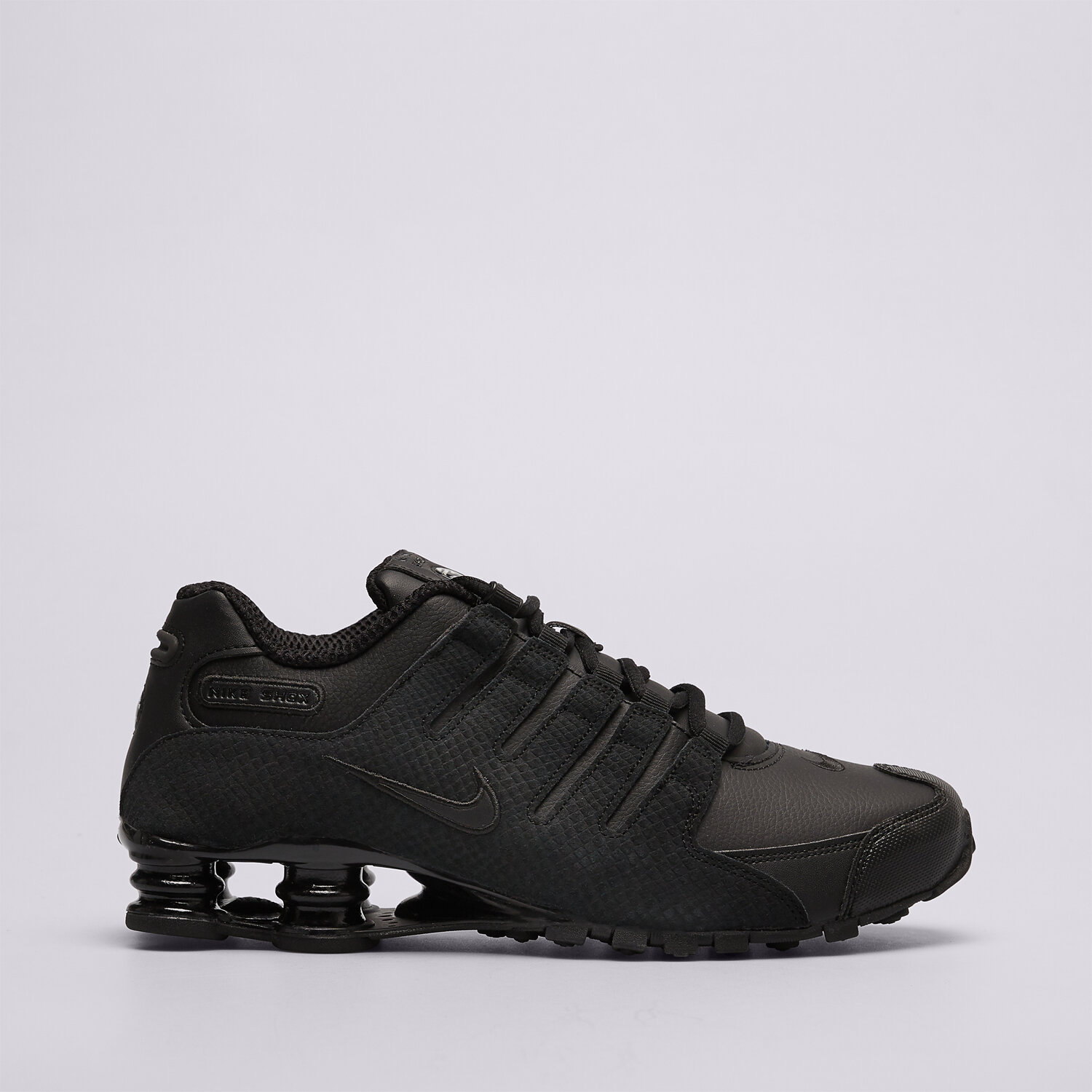 Herren Sneaker NIKE SHOX NZ  378341-001 Schwarz