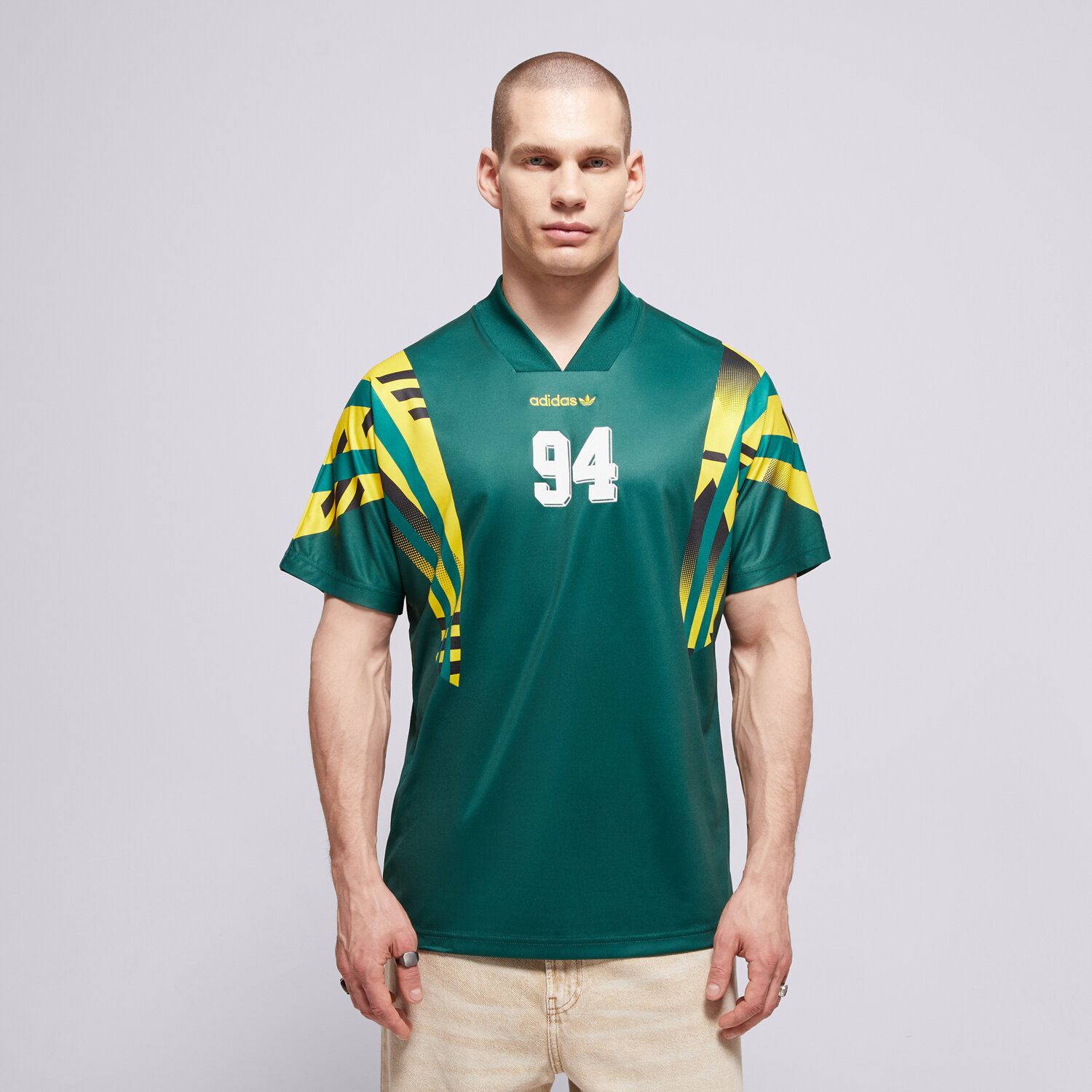 Herren T-Shirt ADIDAS T-SHIRT SANTIAGO JSY KS5502 Grün
