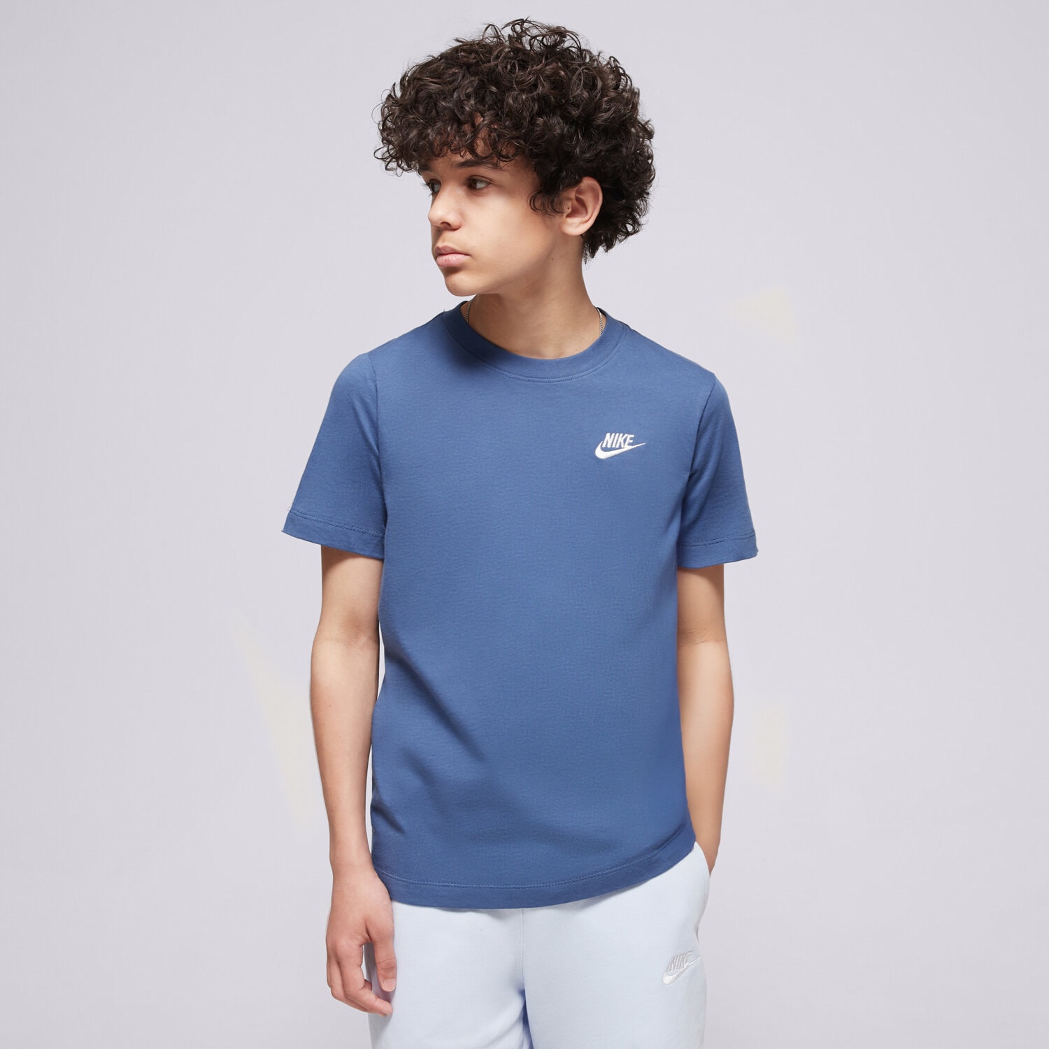 Kinder T-Shirt NIKE T-SHIRT NSW FUTURA FZ5177-461 Blau