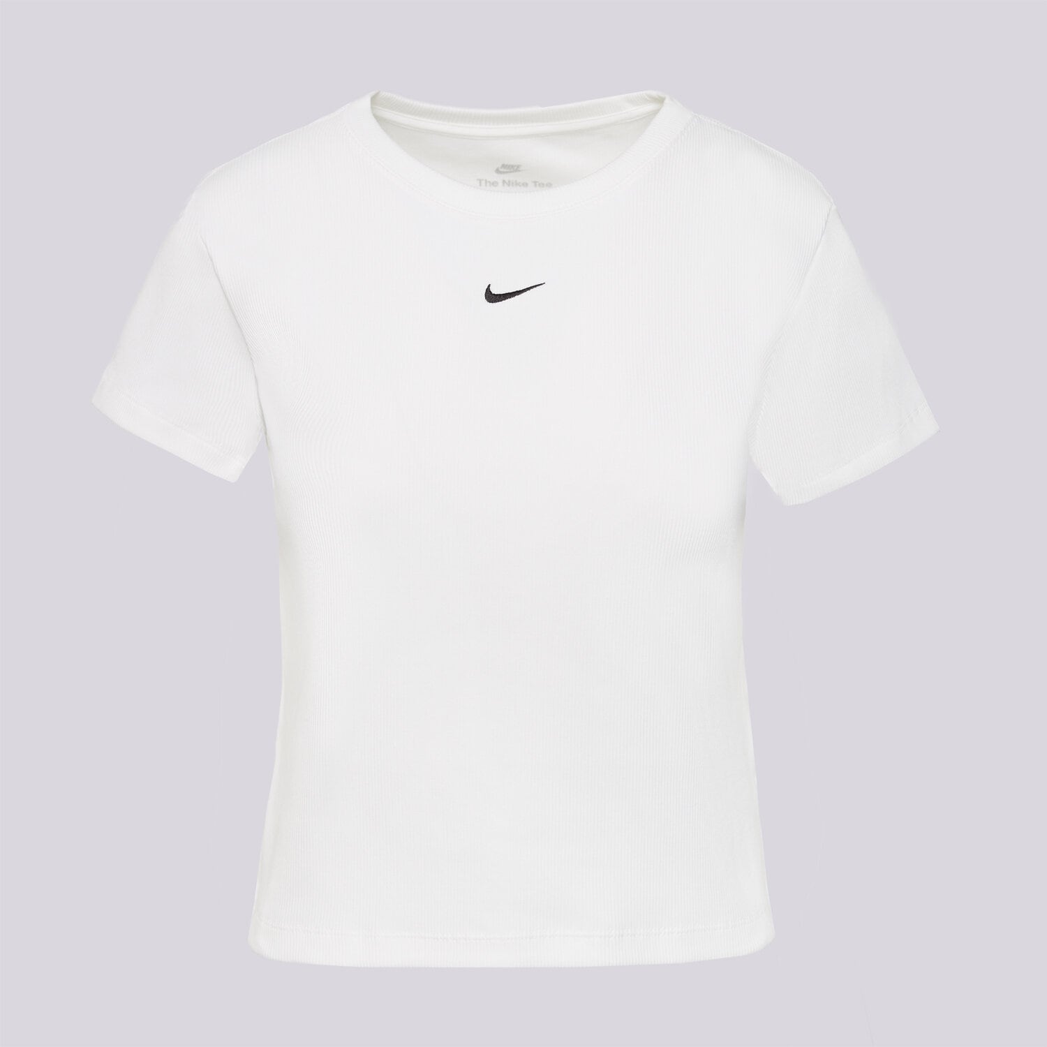 Damen T-Shirt NIKE T-SHIRT W NSW RIB TGHT SS TEE HV4994-100 Weiß