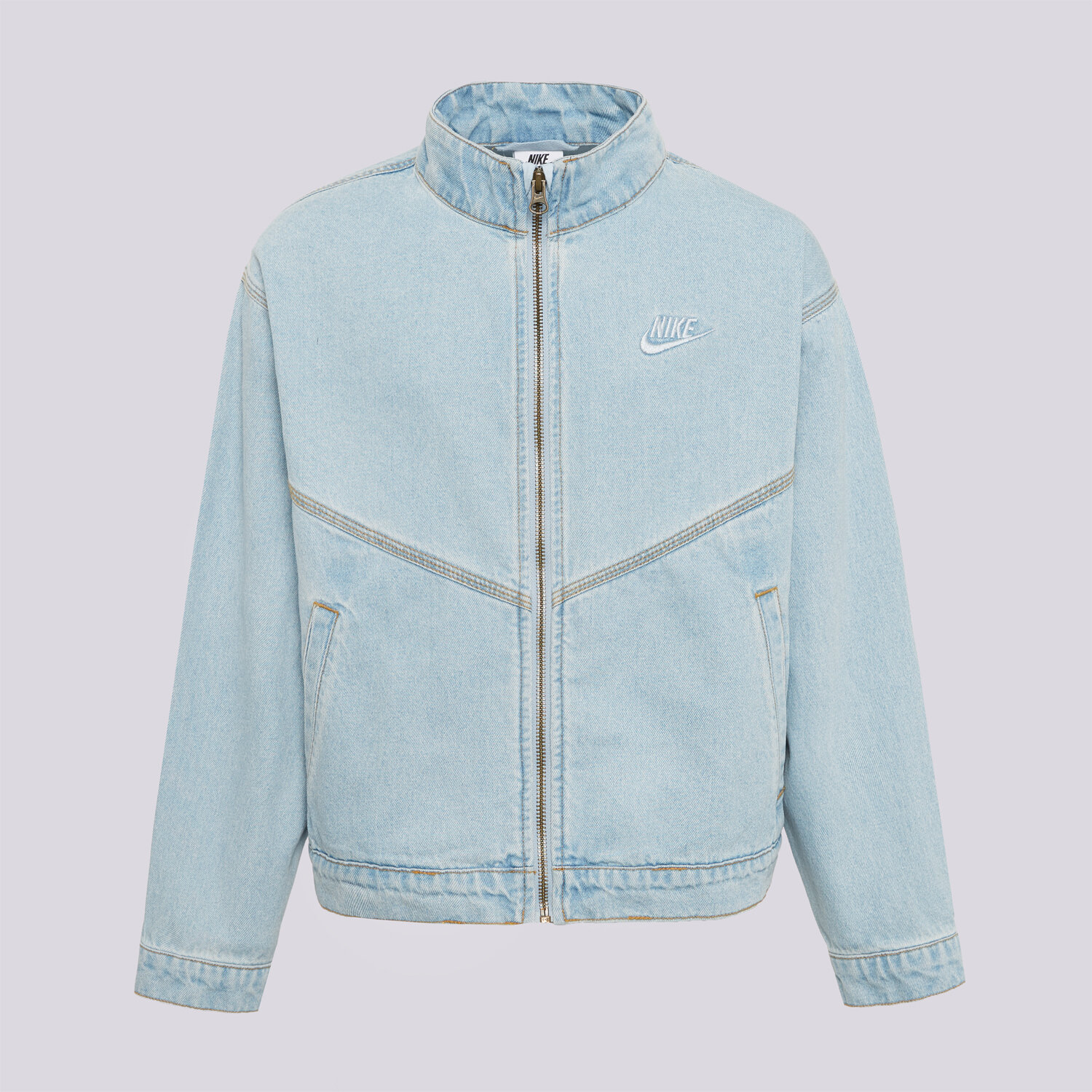 Kinder Übergangsjacke NIKE JACKE WR DENIM JACKET GIRL IF2317-436 Blau