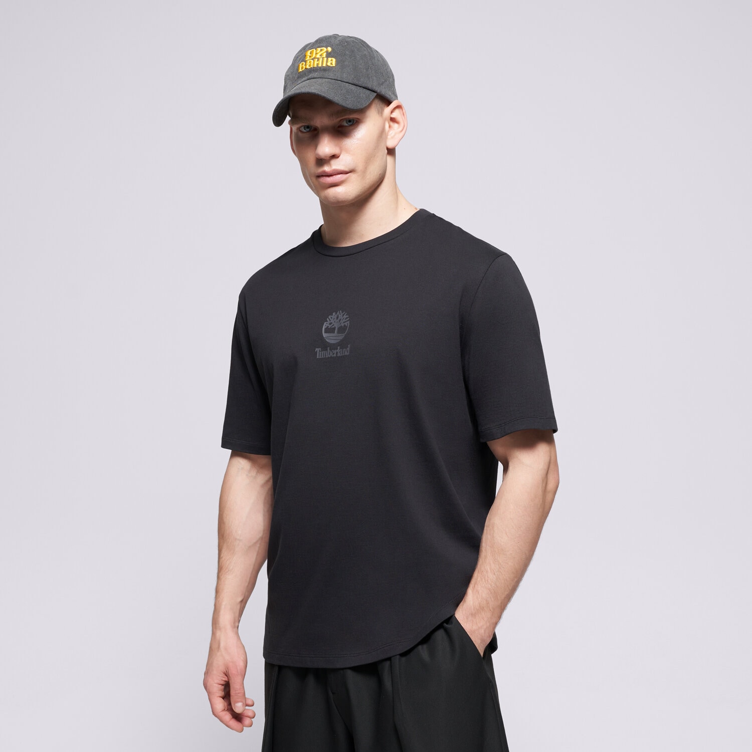 Herren T-Shirt TIMBERLAND T-SHIRT NEW SMALL LOGO PRINT TB0A6WWTX651 Schwarz