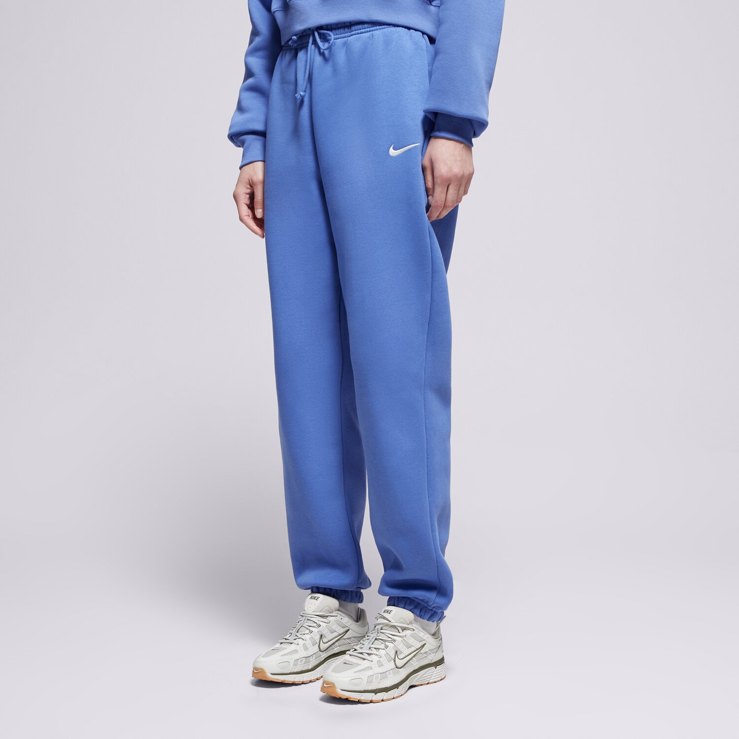 Damen Hosen NIKE HOSE PHNX FLC HR OS PANT 2 W NSW FZ5996-460 Blau