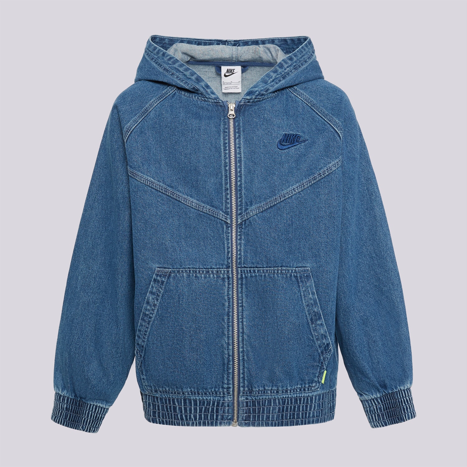 Kinder Übergangsjacke NIKE JACKE WR DENIM FZ JACKET BOY IF2306-435 Blau