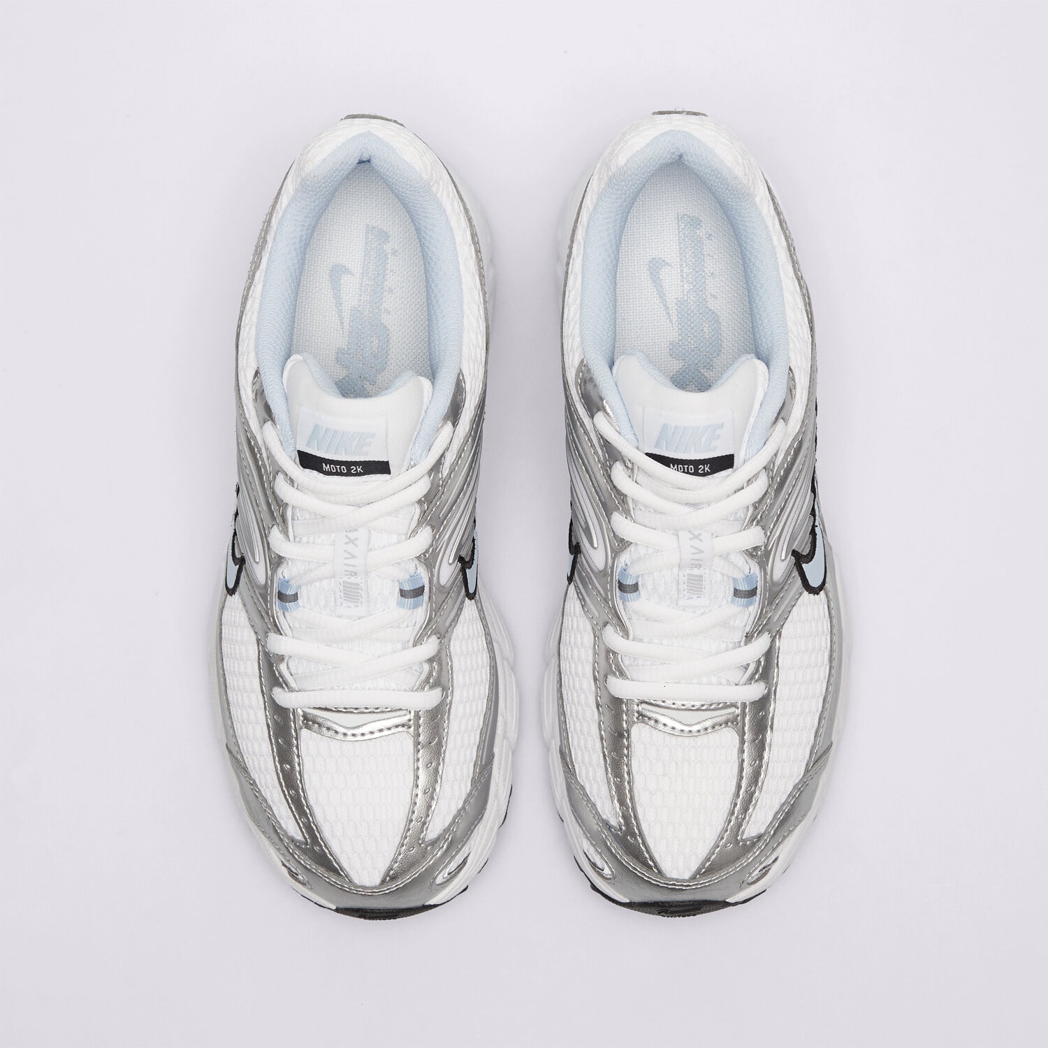 Nike Air Max Moto 2K White Silver Black Hydrogen Blue (Women's) — foto 5