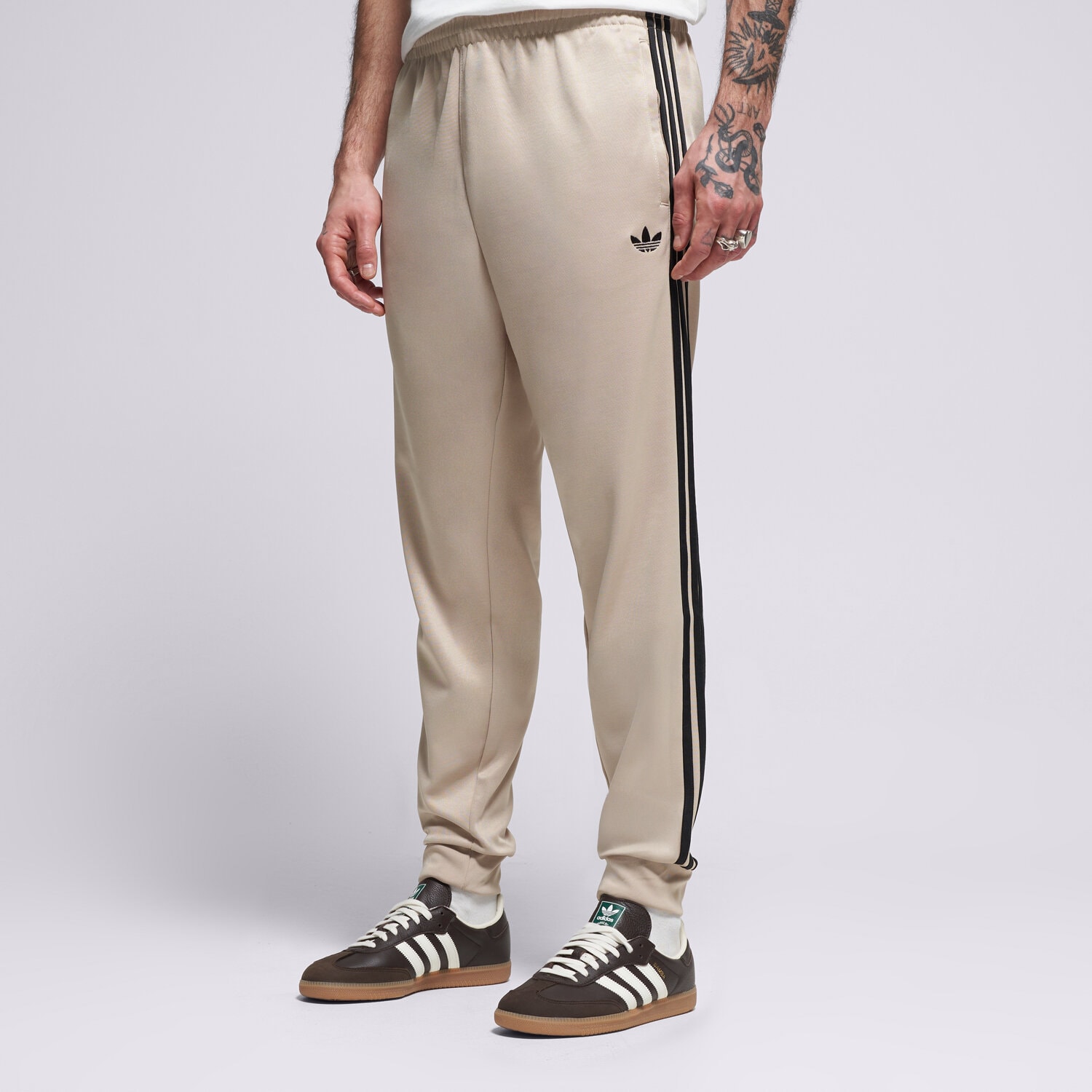 Herren Hosen ADIDAS HOSE SST TP KE7961 Beige