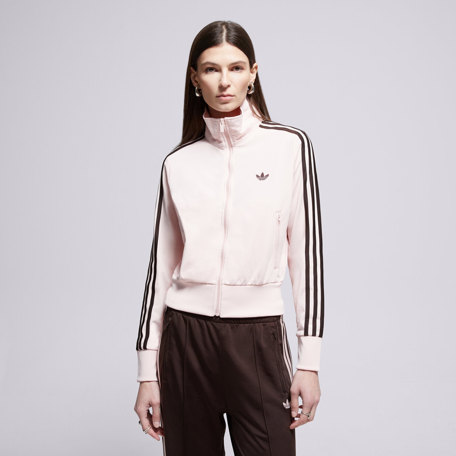 Damen ADIDAS SWEATSHIRT MIT REIßVERSCHLUSS   FB CLASSIC TT_ KC6573 Rosa