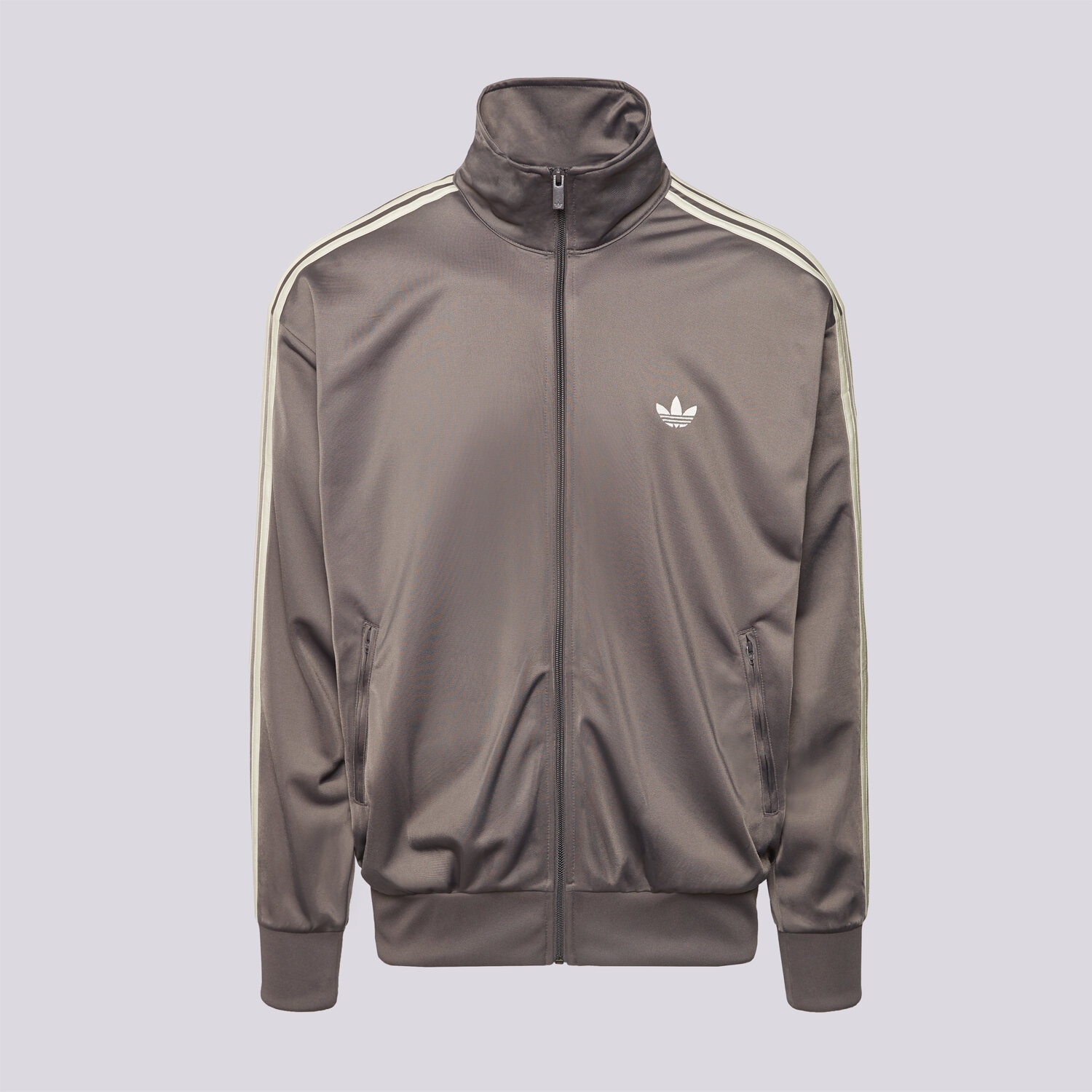 Herren ADIDAS SWEATSHIRT MIT REIßVERSCHLUSS FIREBIRD TT KE1645 Braun