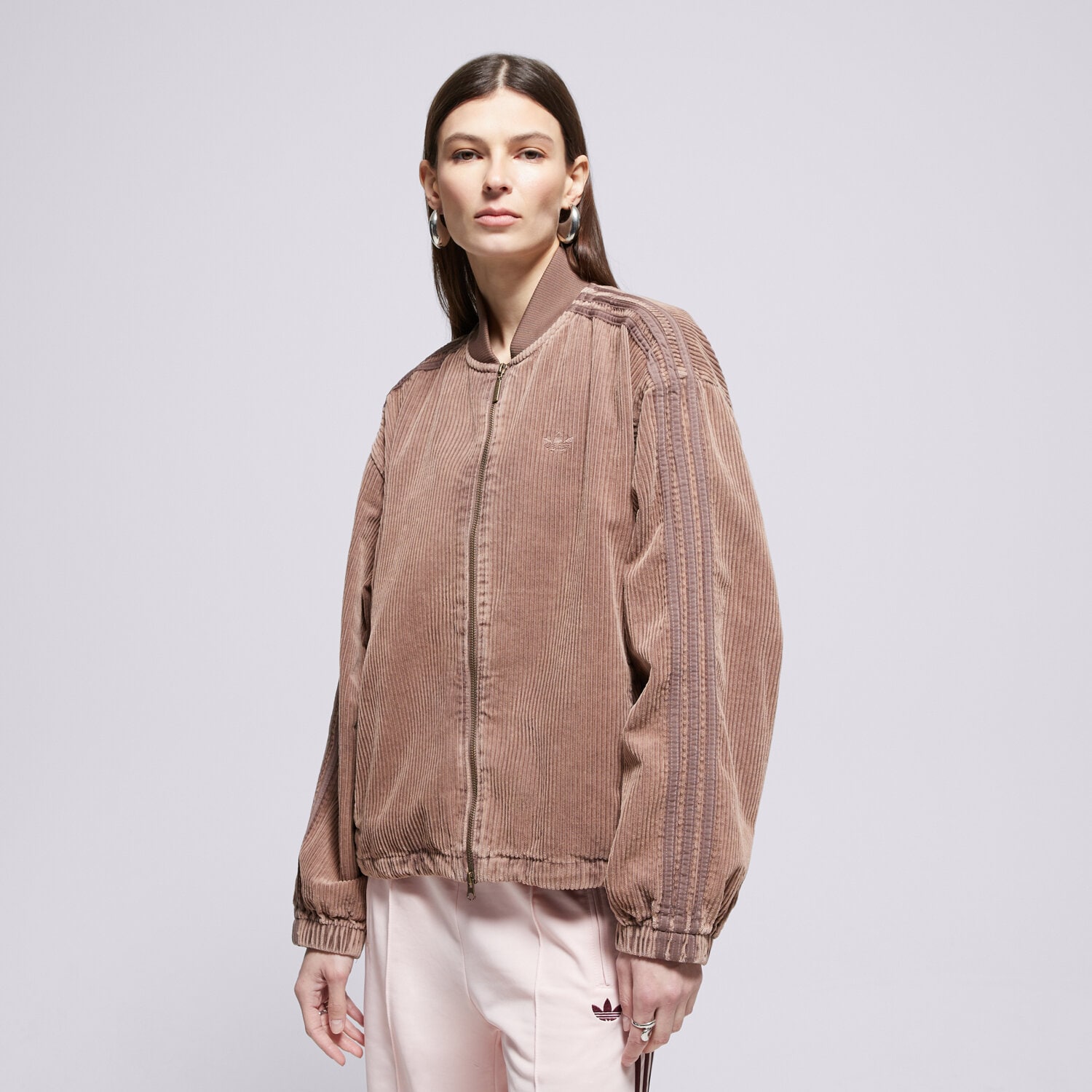 Damen Übergangsjacke ADIDAS JACKE SST JKT KD8781 Braun