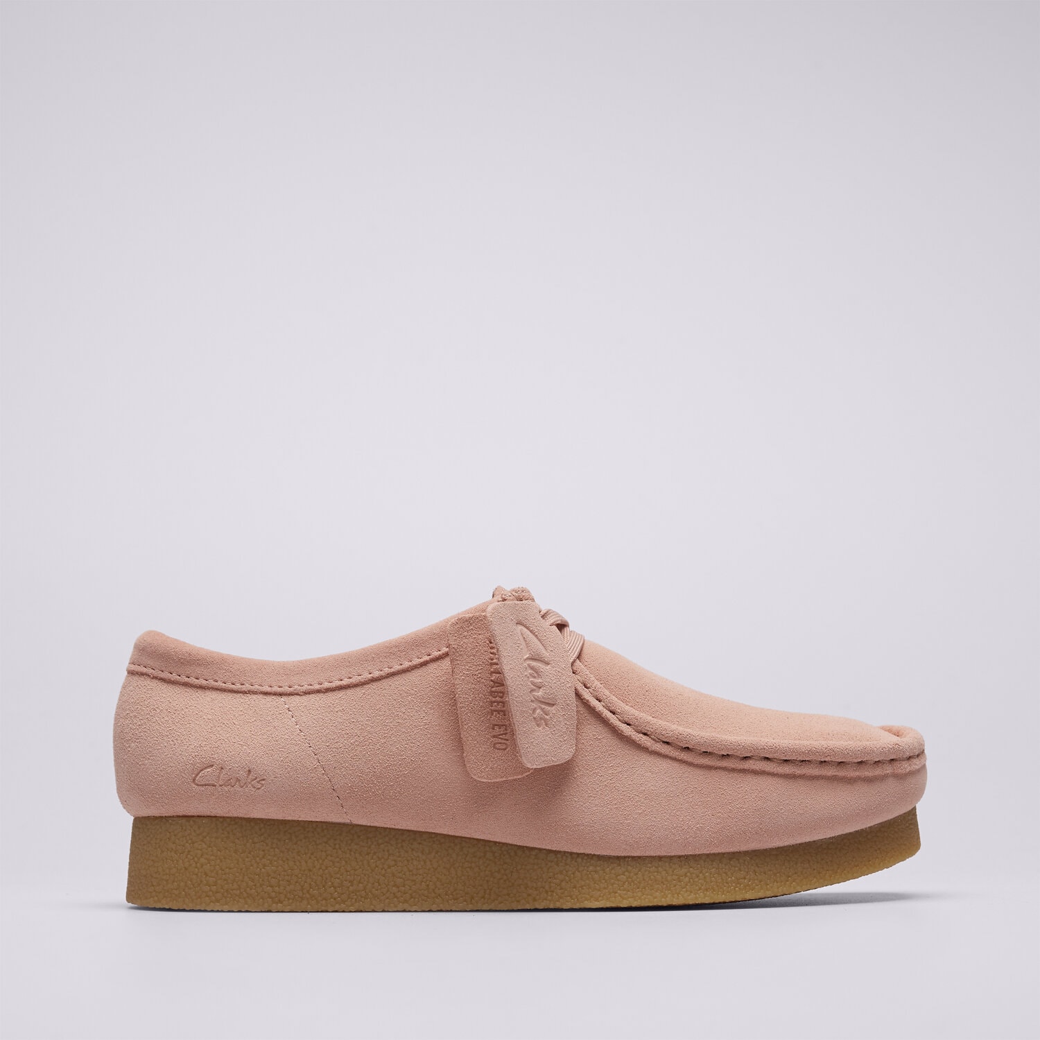 Damen Casual Schuhe CLARKS WALLABEEEVOSH 26186342 Rosa