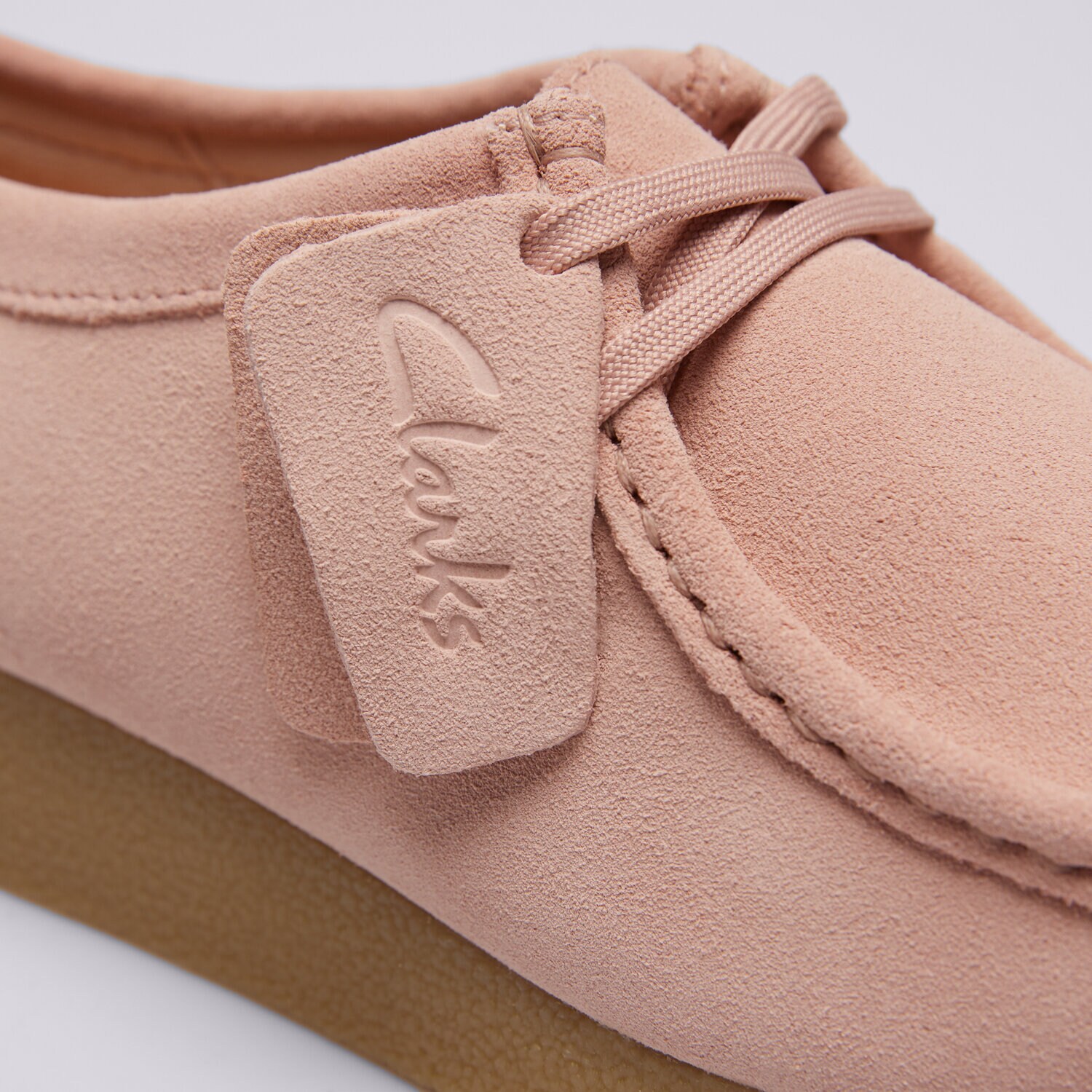 Clarks Zapatos De Piel Wallabeeevosh Rosa — foto 7