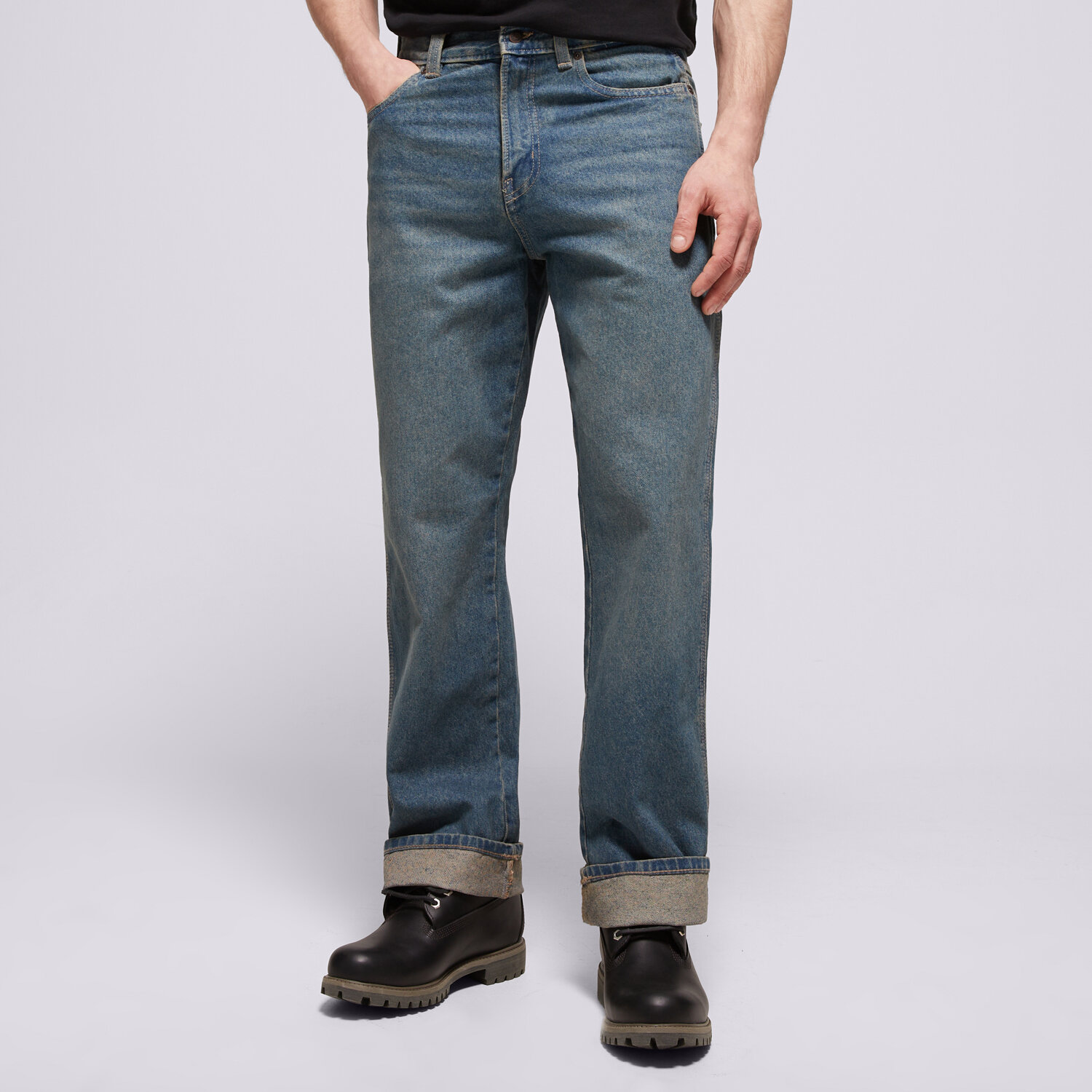 Herren Hosen DICKIES HOSE 954 RELAXED STRAIGHT WORK JEANS DK0A882AL231 Blau