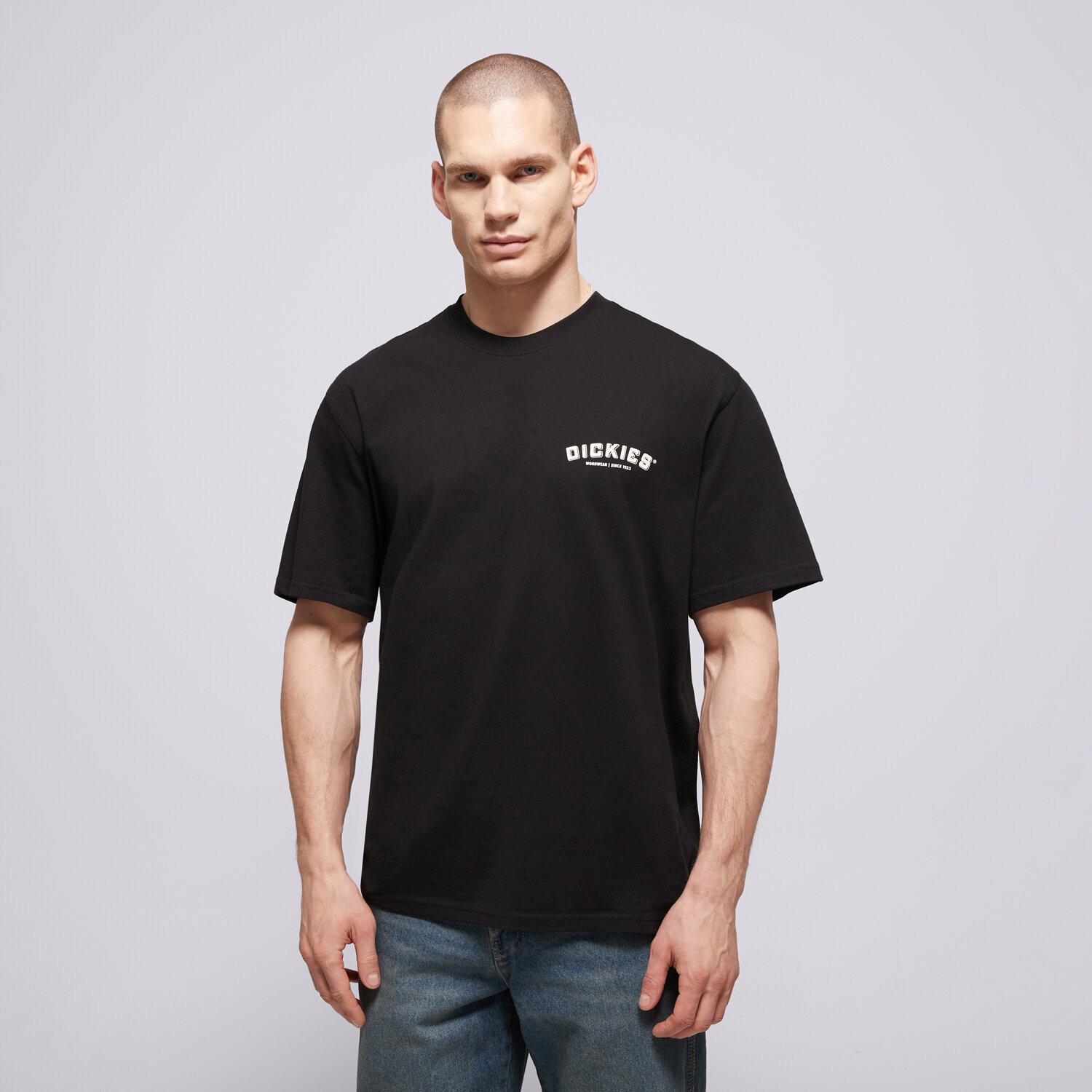 Herren T-Shirt DICKIES T-SHIRT BUILDER TEE DK0A85SYBLK1 Schwarz