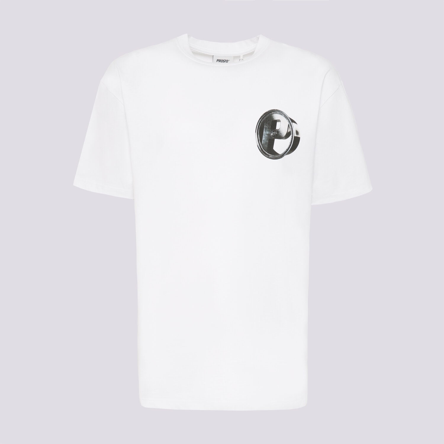 Herren T-Shirt PROSTO T-SHIRT P RIM WHITE KL261MTEE1162 Weiß