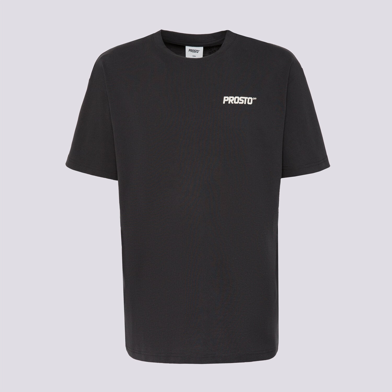 Herren T-Shirt PROSTO T-SHIRT WEAR THE STREET BLACK KL261MTEE1182 Schwarz