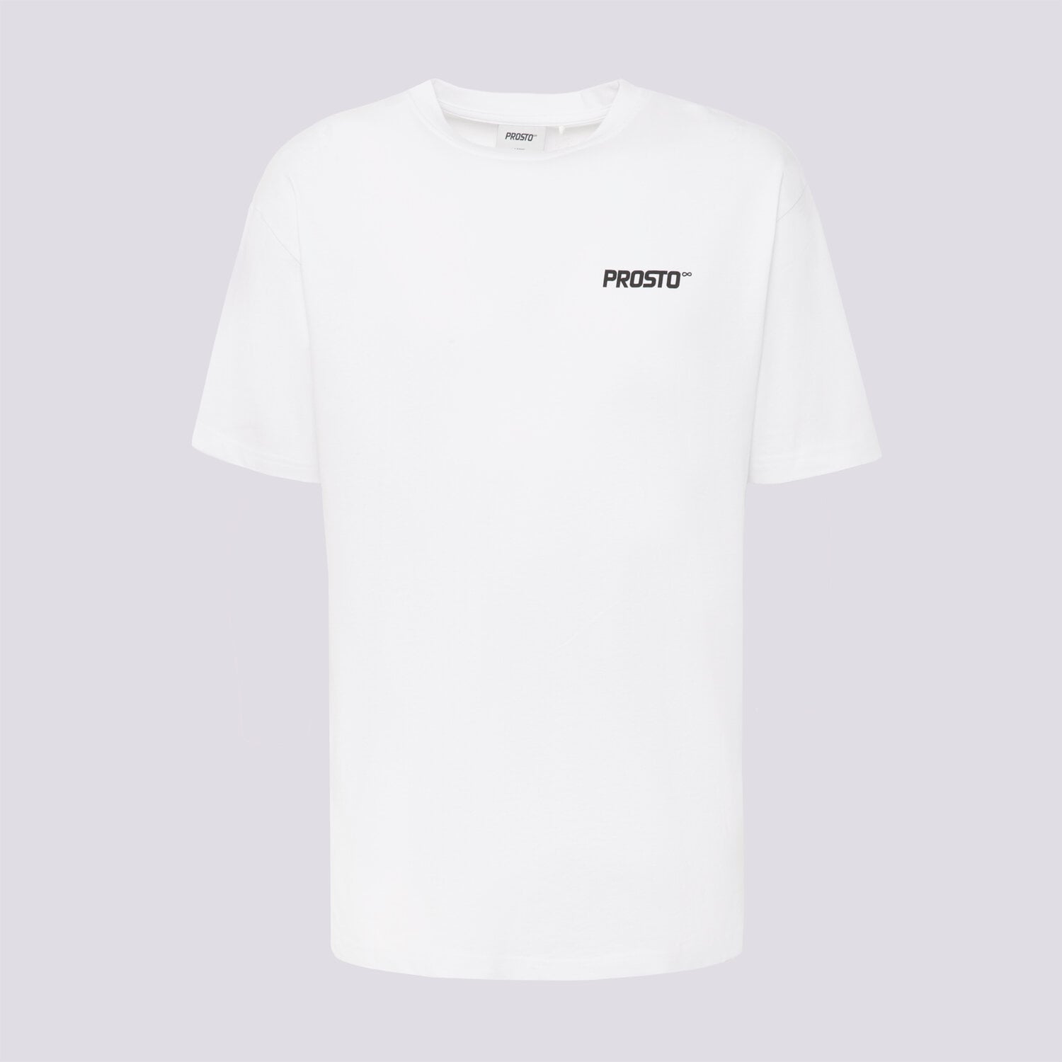Herren T-Shirt PROSTO T-SHIRT WEAR THE STREET WHITE KL261MTEE1181 Weiß