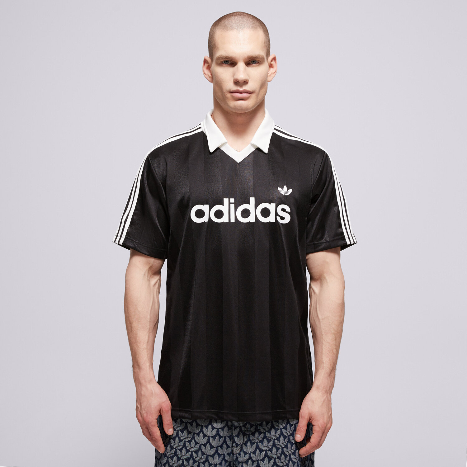Herren T-Shirt ADIDAS T-SHIRT JSY KE3584 Schwarz