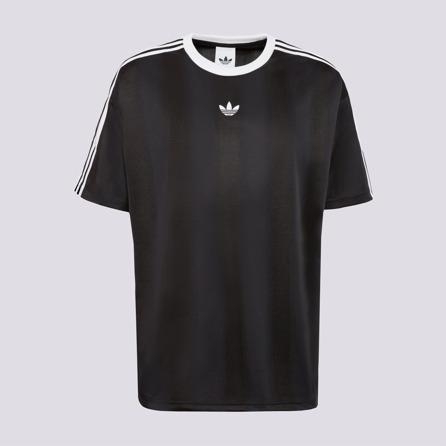 Herren T-Shirt ADIDAS T-SHIRT JACQUARD JERSEY KD5830 Schwarz