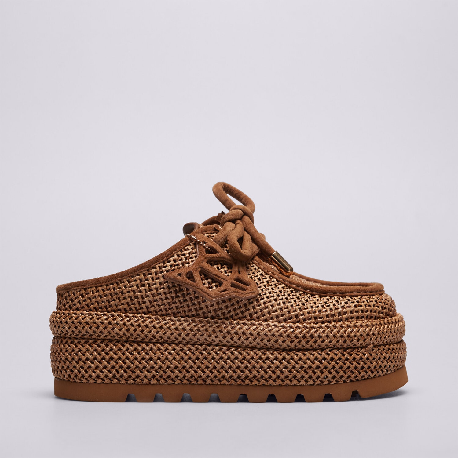 Damen NAKED WOLFE BLIZZARD NWBLIZZARDTANRAFFIA Braun