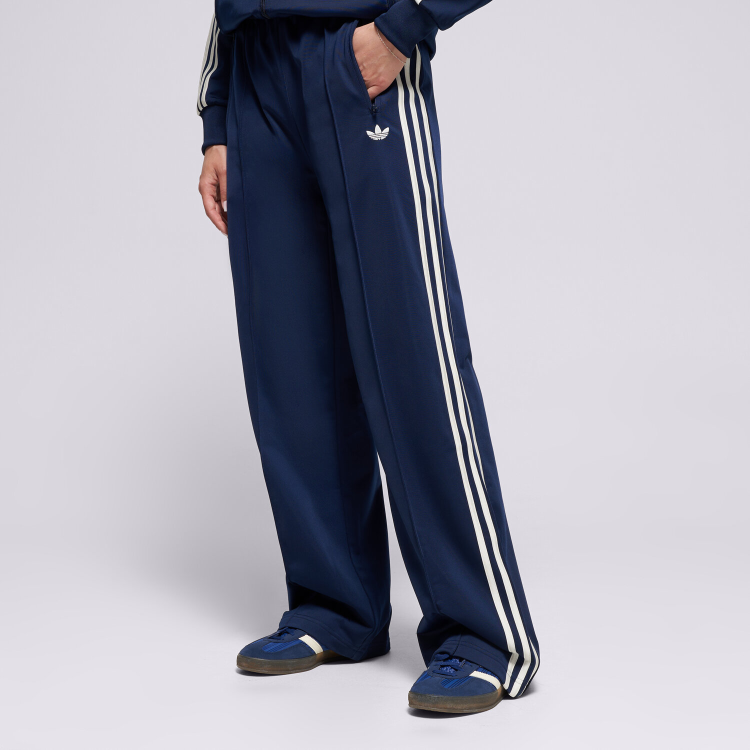 Damen Hosen ADIDAS HOSE FB LOOSE TP KC9018 Dunkelblau