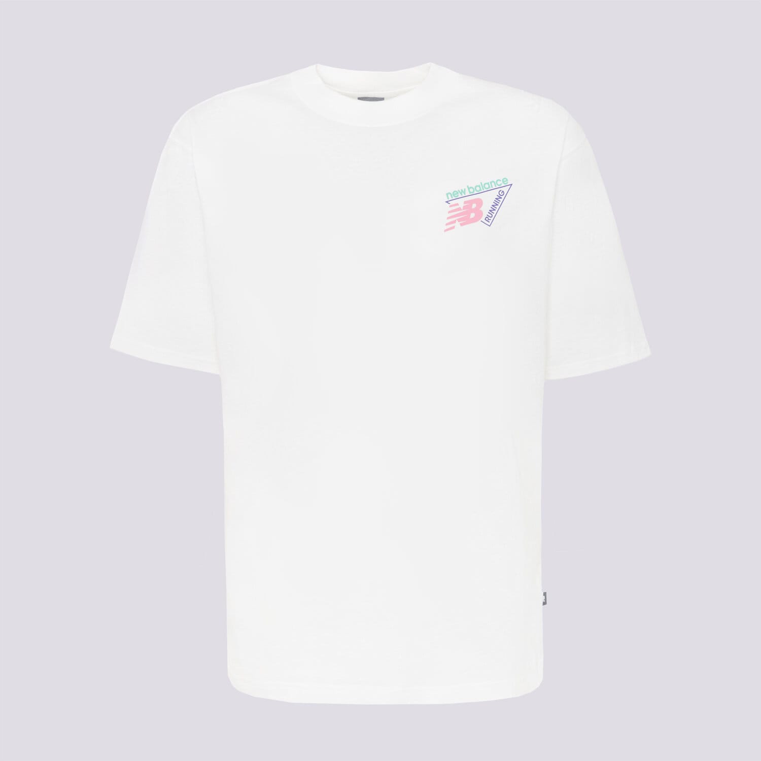 Herren T-Shirt NEW BALANCE T-SHIRT CLASSIC TRI-LOGO HEAT MAP MT61V4ZGWT Weiß