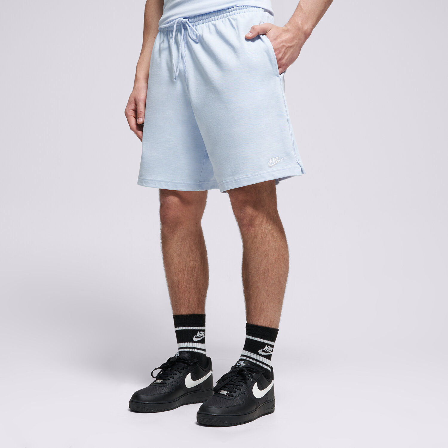 Herren Shorts NIKE SHORTS NK CLUB KNIT FQ4359-407 Blau